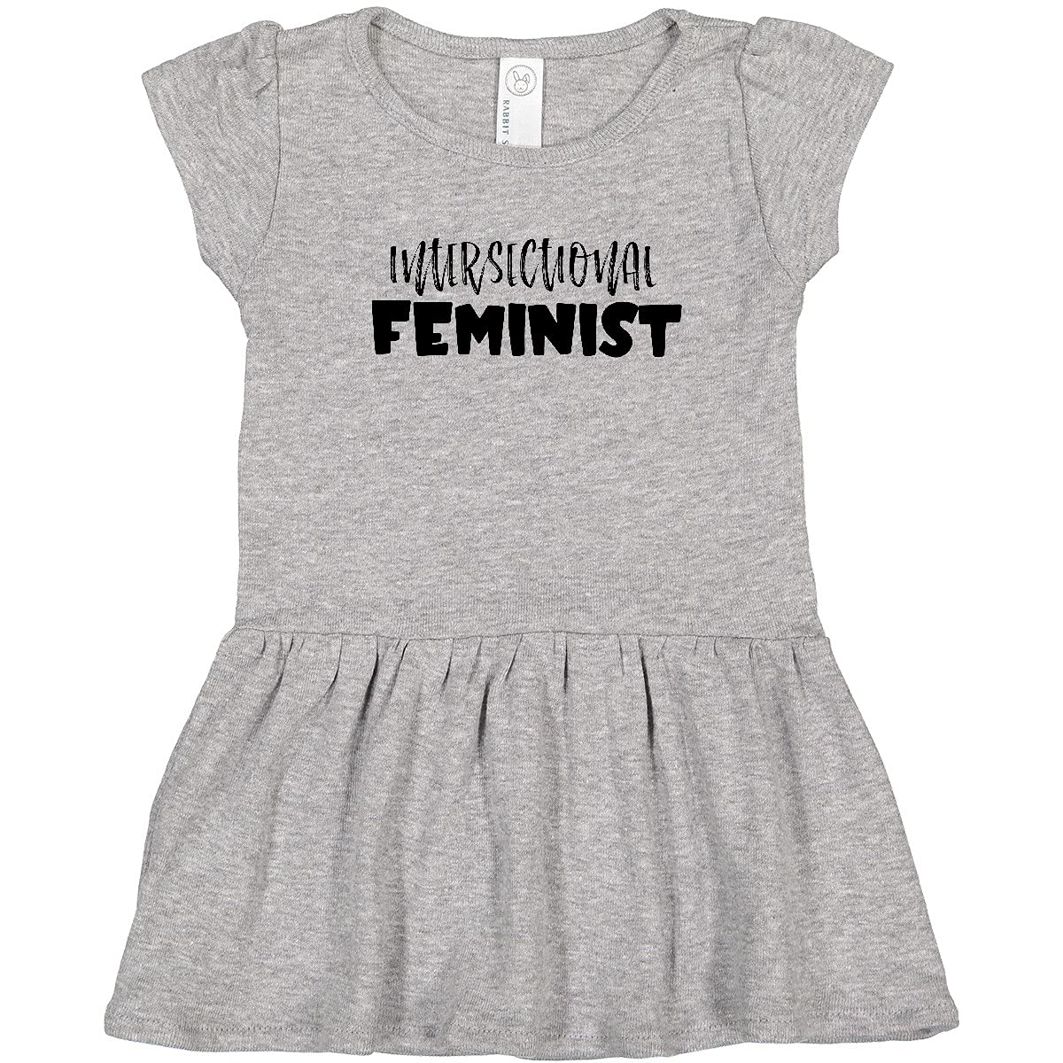 Inktastic Intersectional Feminist Toddler Dress - Cute Feminist Baby Clothes for Girls & Boys - Perfect for Playdates, Daycare & Family Outings