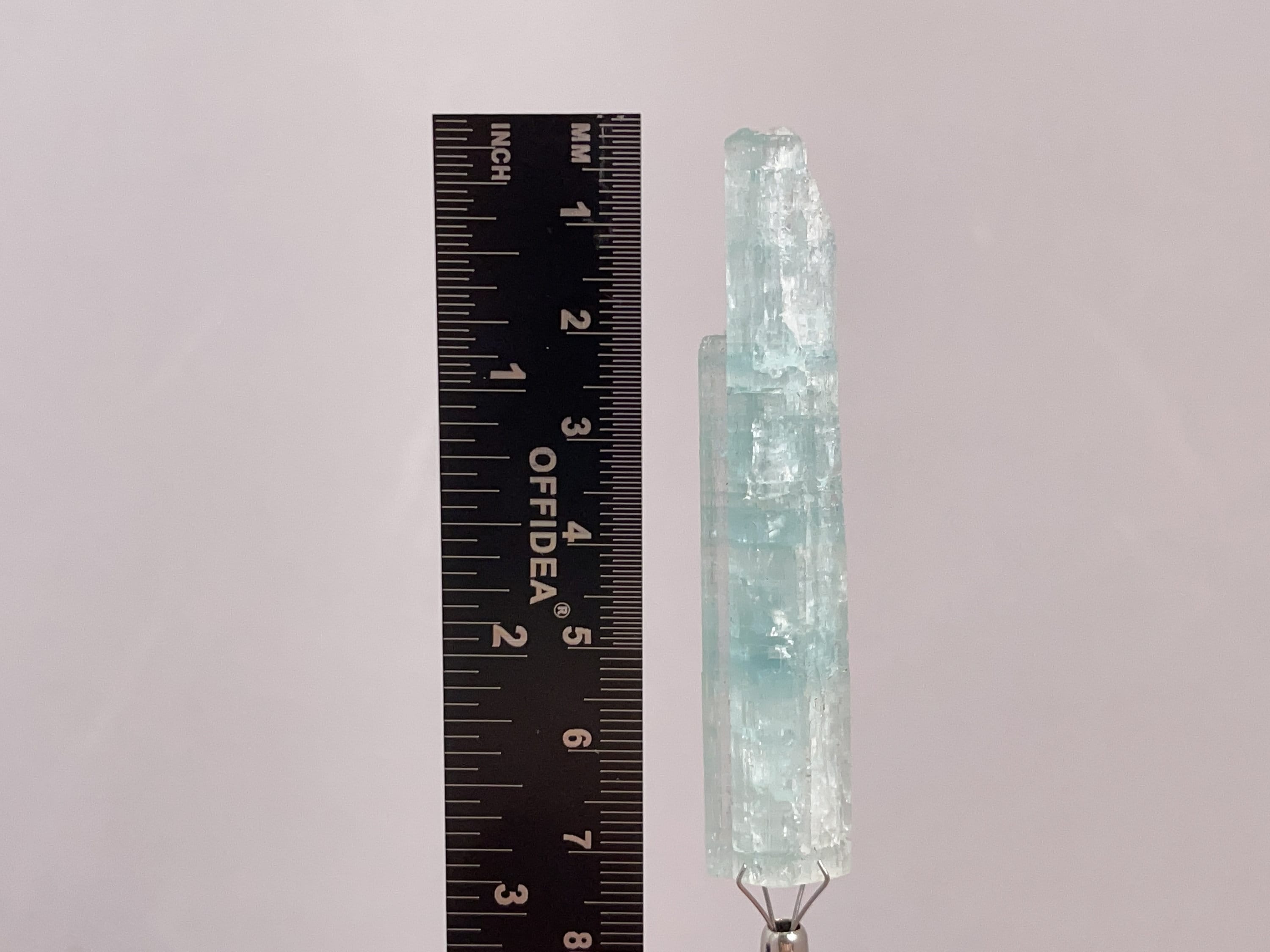 BERYL Raw Crystal Point - Natural Gemstone for Jewelry Making, Healing Crystals & Stones (47920) - Perfect for Meditation, Energy Work & DIY Crafts