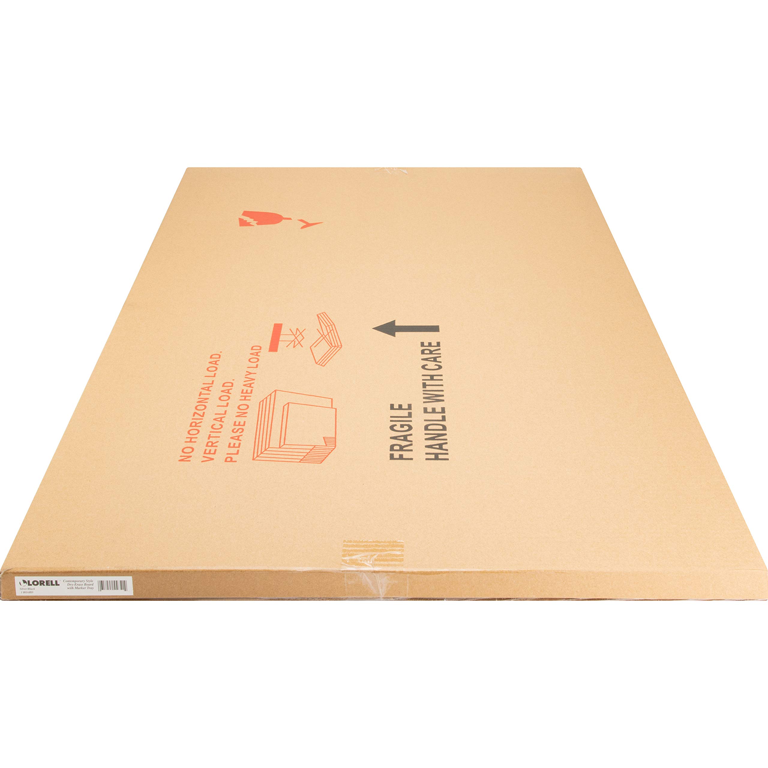 Lorell 55653 6-Ft x 4-Ft Dry-Erase Whiteboard with Aluminum Frame - Perfect for Office Meetings, Classroom Teaching & Home Organization