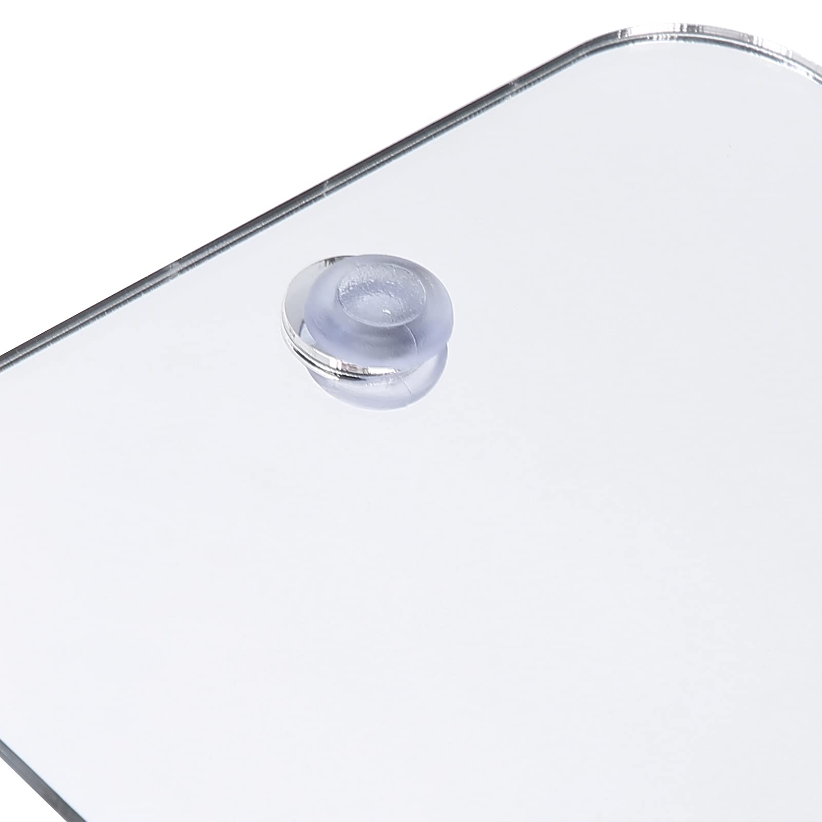 YUYTE Fogless Shower Mirror for Shaving - Anti-Fog Technology with Hook & Suction, Shatterproof & Lightweight - Perfect for Wall Hanging in Bathroom, Ideal for Men's Grooming and Travel