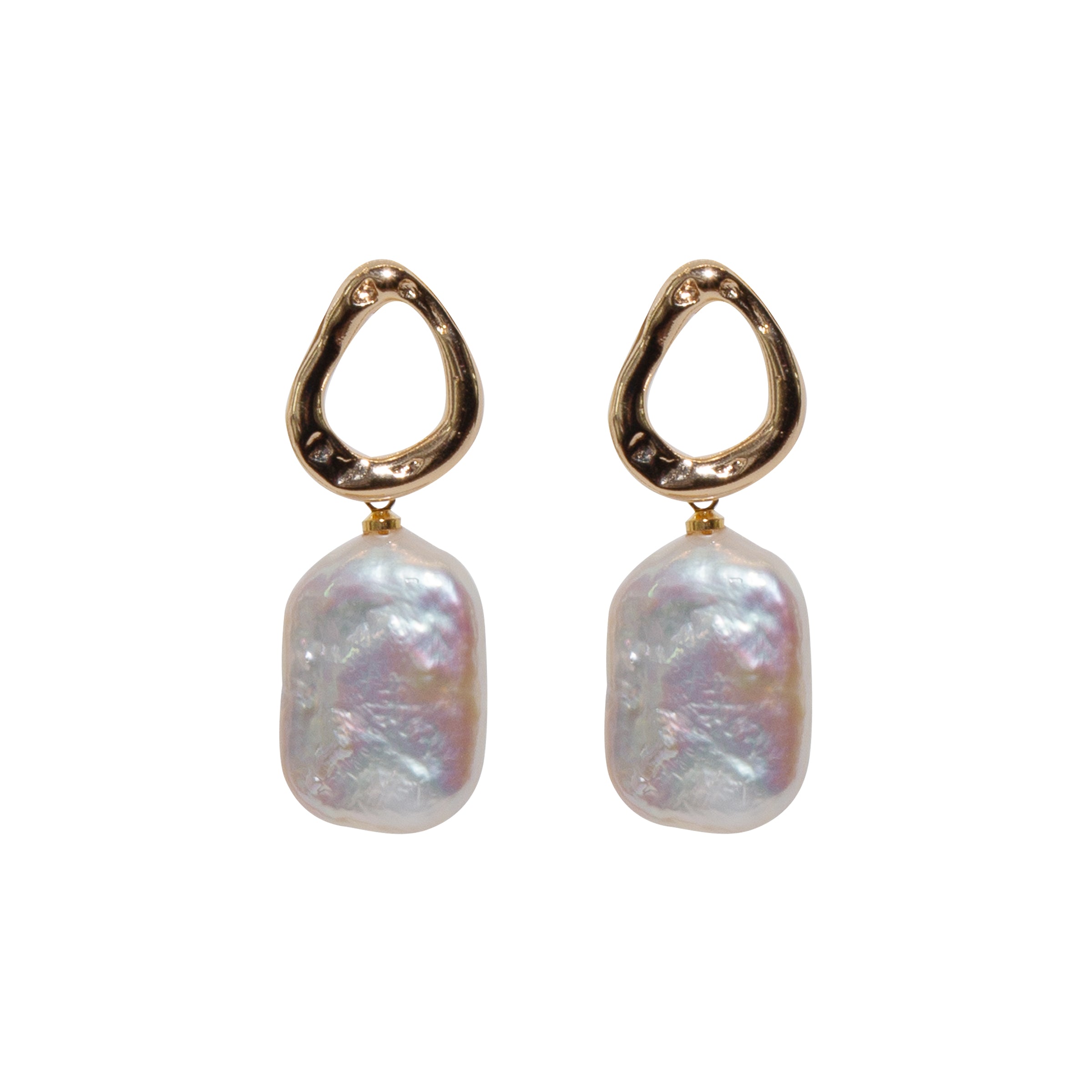 Exquisite Baroque Pearl Earrings - Handmade Dali Style Jewelry for Women | Perfect for Weddings, Parties & Special Occasions