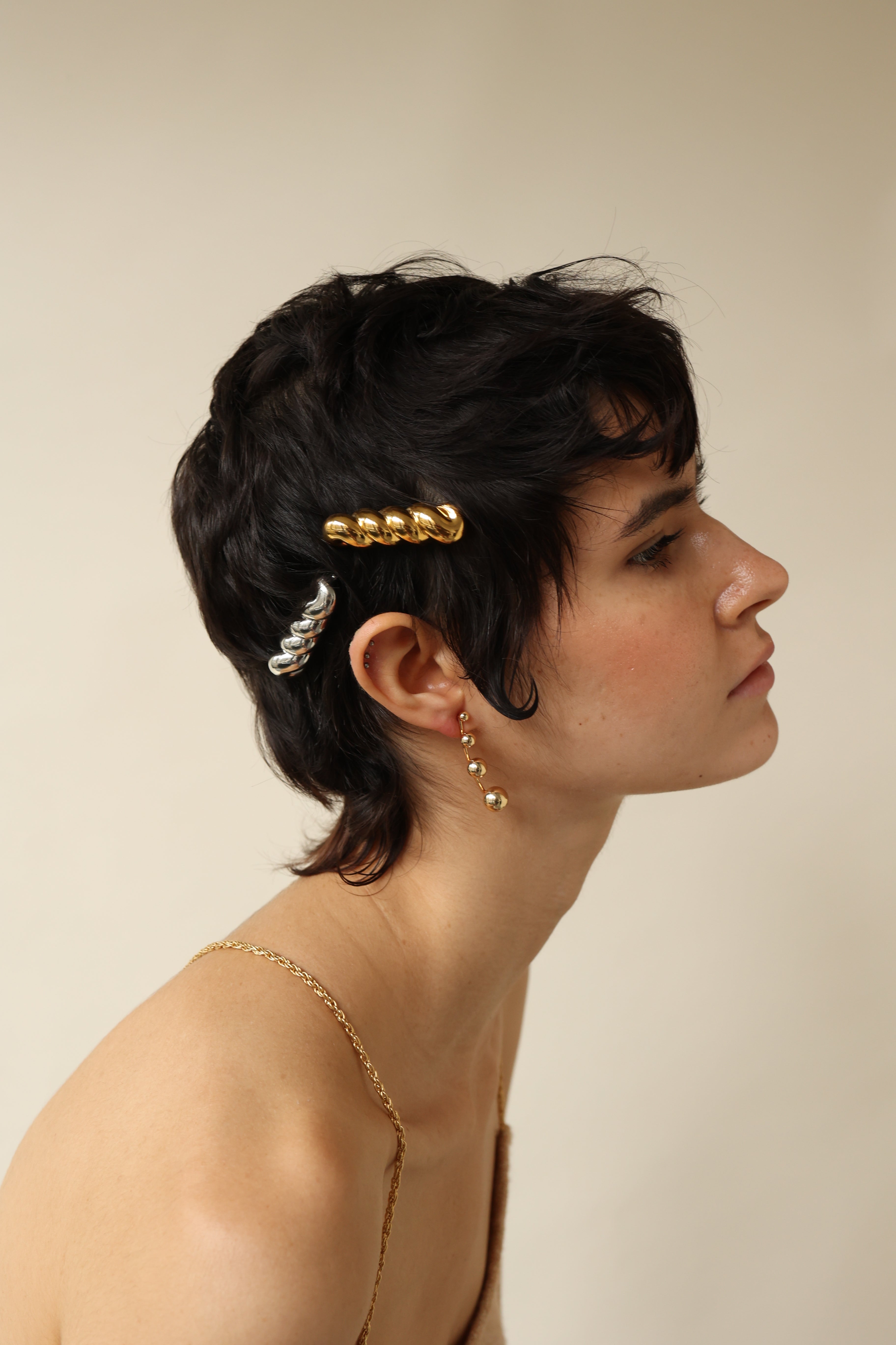 Stylish Tapered Metal Earrings for Women - Trendy Geometric Dangle Earrings - Perfect for Parties, Weddings & Everyday Wear