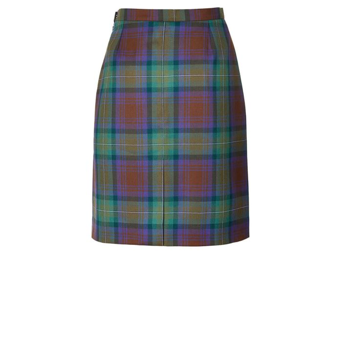 Stylish Women's Tartan Pencil Skirt - Custom Plaid Pattern - Perfect for Office, Parties & Fall Fashion Outfits