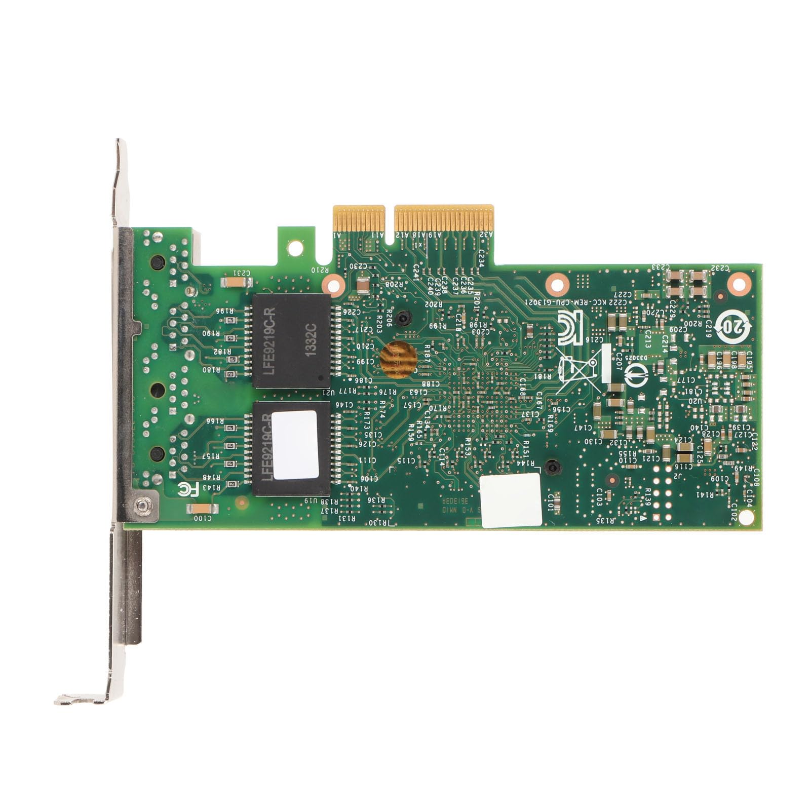 Gigabit PCIe Network Card 1Gb 1000Mbps RJ45 Ethernet Adapter - High Speed NIC I35 for Desktop PC, Gaming & Home Office Networking (Supports SFP & 10/100/1000Mbps) - Perfect for Online Gaming, Video Streaming & Large File Transfers