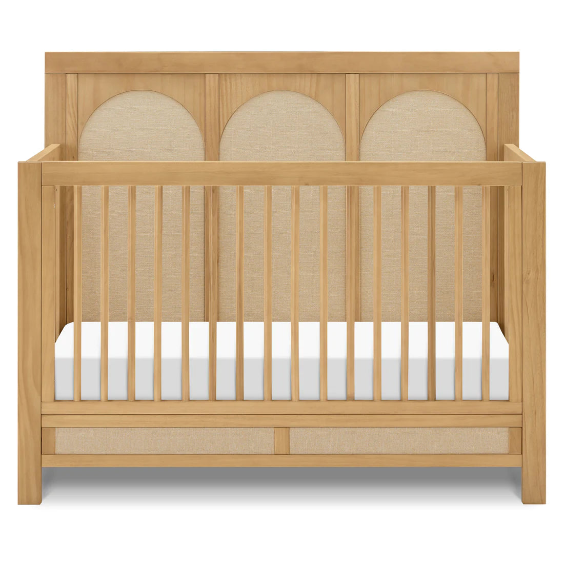 Eloise 4-in-1 Convertible Baby Crib - Toddler Bed, Daybed & Full-Size Bed - Safe & Stylish Nursery Furniture for Newborns to Teens (Perfect for Baby Rooms, Daycare Centers & Guest Bedrooms)