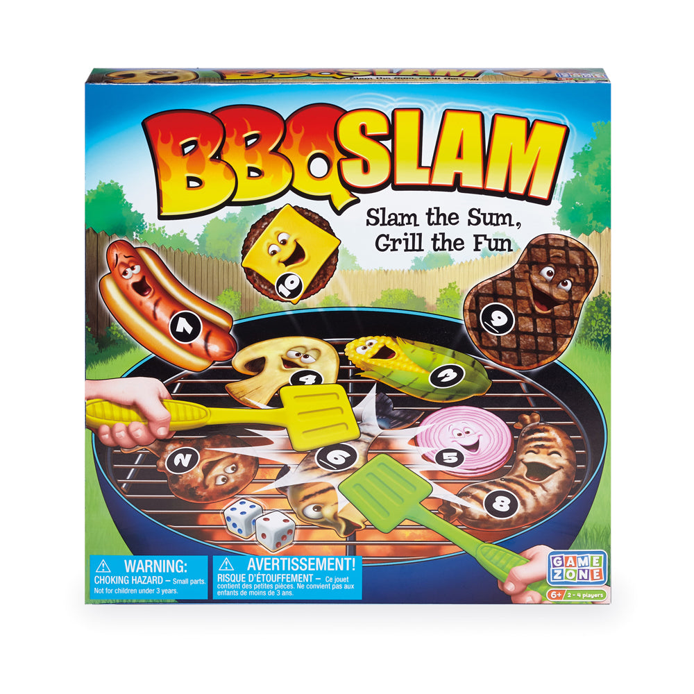 BBQ Slam Family Board Game by Game Zone - Fun Outdoor & Indoor Party Game for Kids & Adults - Perfect for BBQ Parties, Camping & Family Game Nights