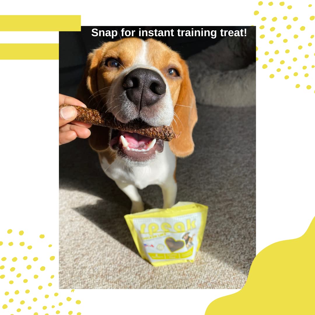 **Natural Gluten-Free Chicken Linx Dog Treats – Low Calorie, Limited Ingredient Sausage Snacks for Training – 8oz – Perfect for Reward-Based Training & On-the-Go Snacking**