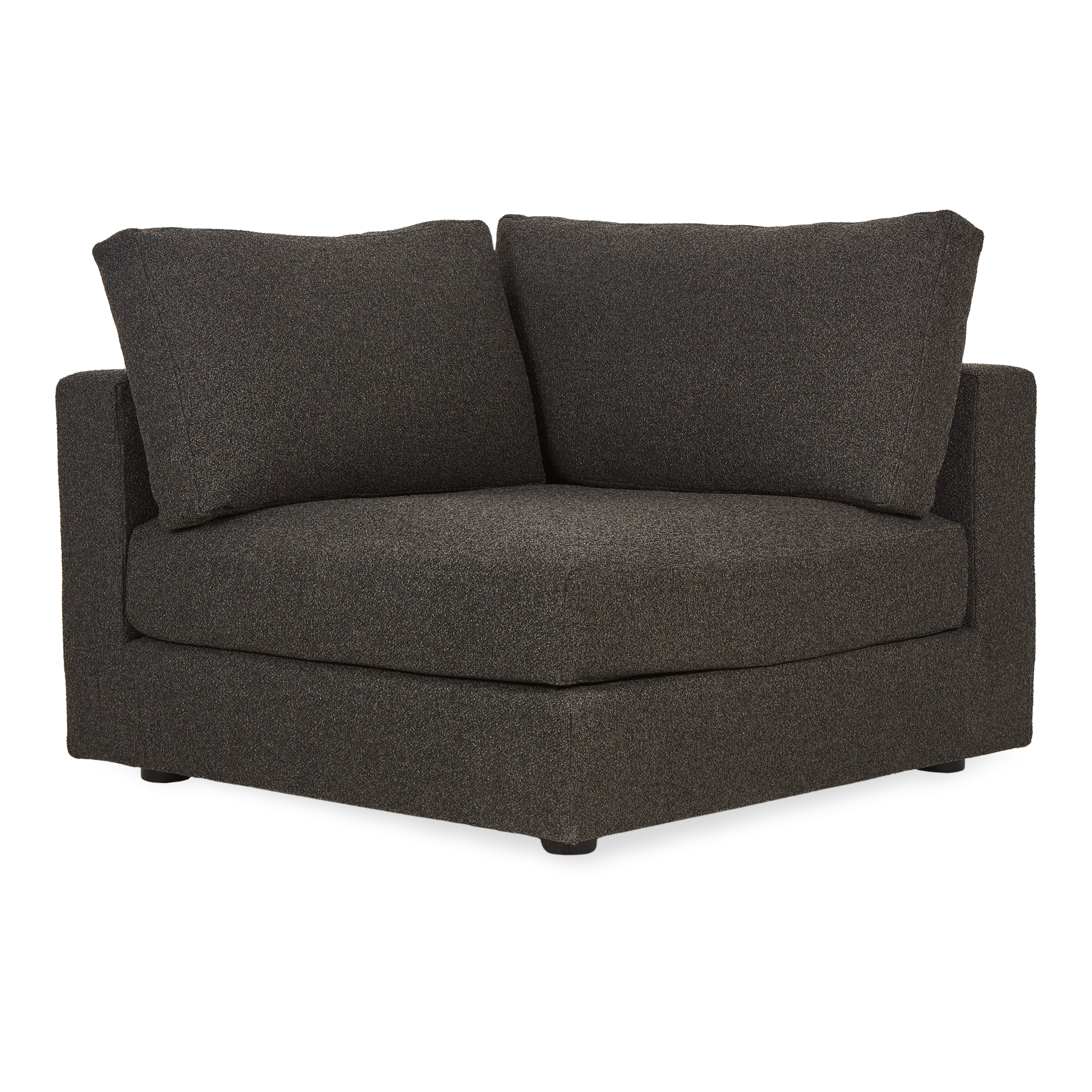Baja Modular Sectional Sofa - Modern L-Shaped Couch with Reversible Chaise, Soft Fabric Upholstery for Living Room, Family Room & Home Theater