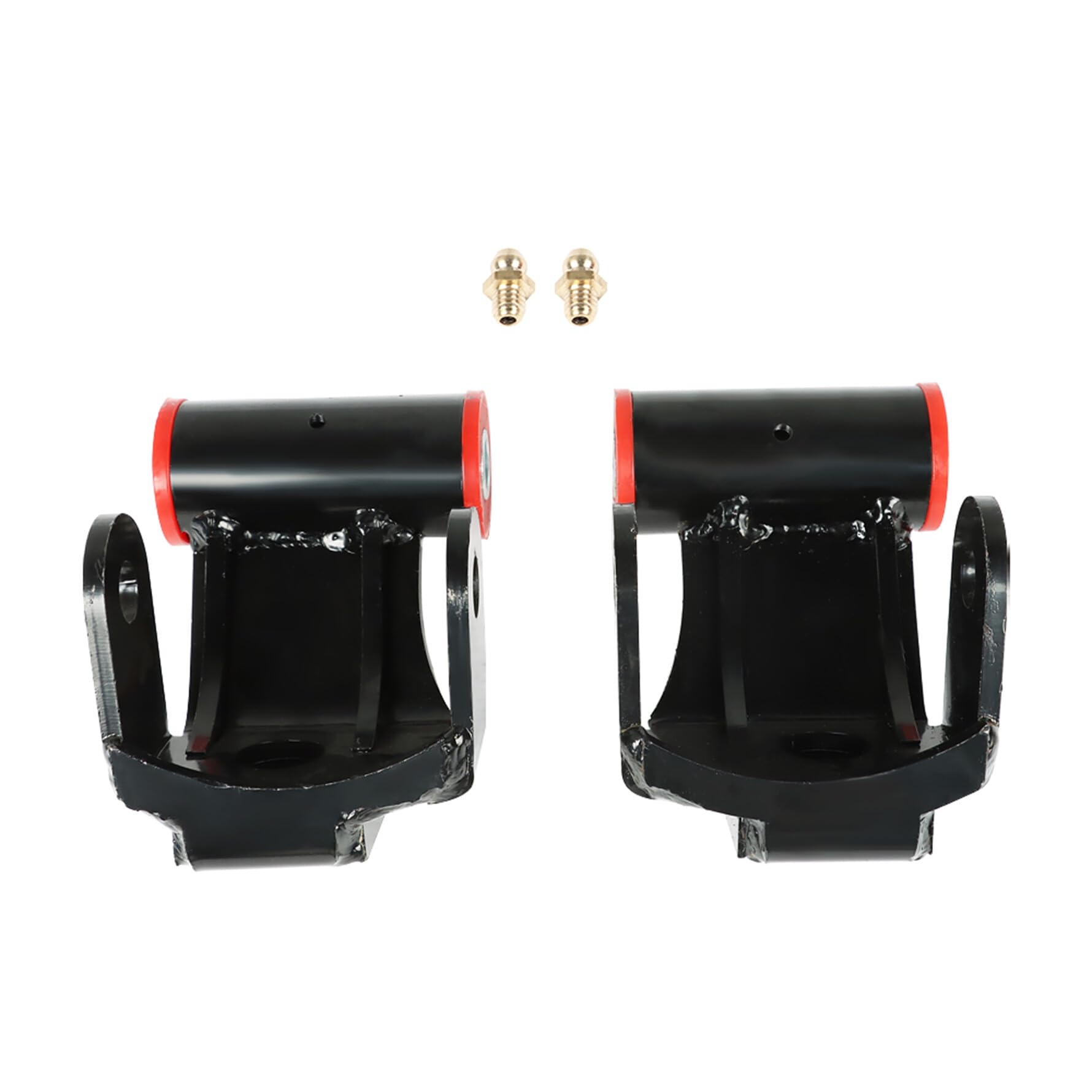 Munirater 2-Inch Leveling Kit & Drop Lowering Shackles for 2003-2013 Ram 1500/2500/3500 2WD/4WD Trucks - Heavy Duty Suspension Upgrade for Improved Ride Height & Towing Performance