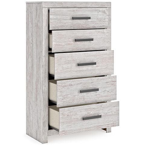 Cayboni Chest B3788 46 - Stylish and Durable Storage Cabinet for Home, Office, or Garage Organization | Perfect for Bedroom, Living Room, and Closet Storage Solutions