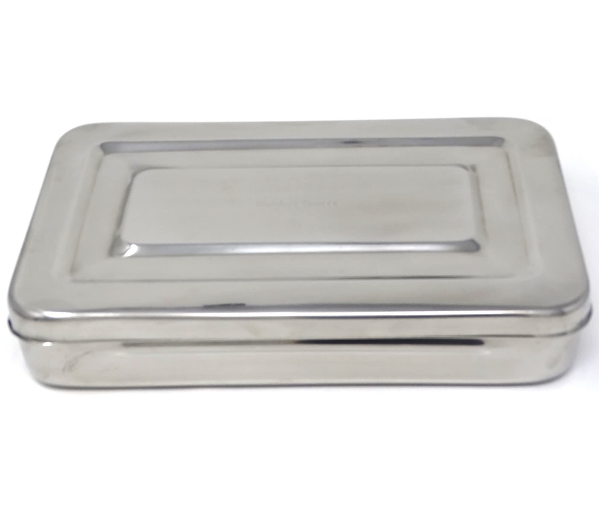 Premium Stainless Steel Sterilization Box for Dental/Surgical Instruments & Jewelry Storage - 10