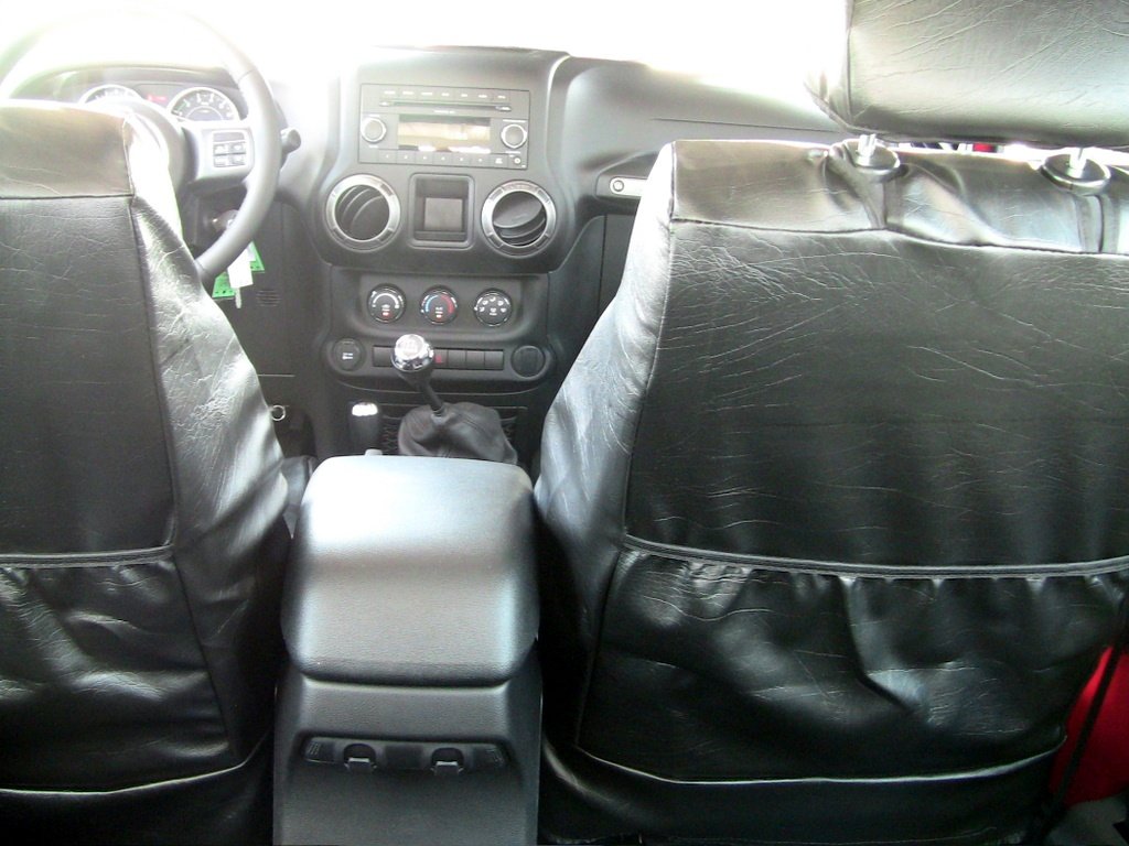 Premium Durafit Seat Covers for 2007-2017 Jeep Wrangler - Exact Fit Black Leatherette Replacement Covers | Waterproof & Durable Protection for Off-Road Adventures & Daily Commutes