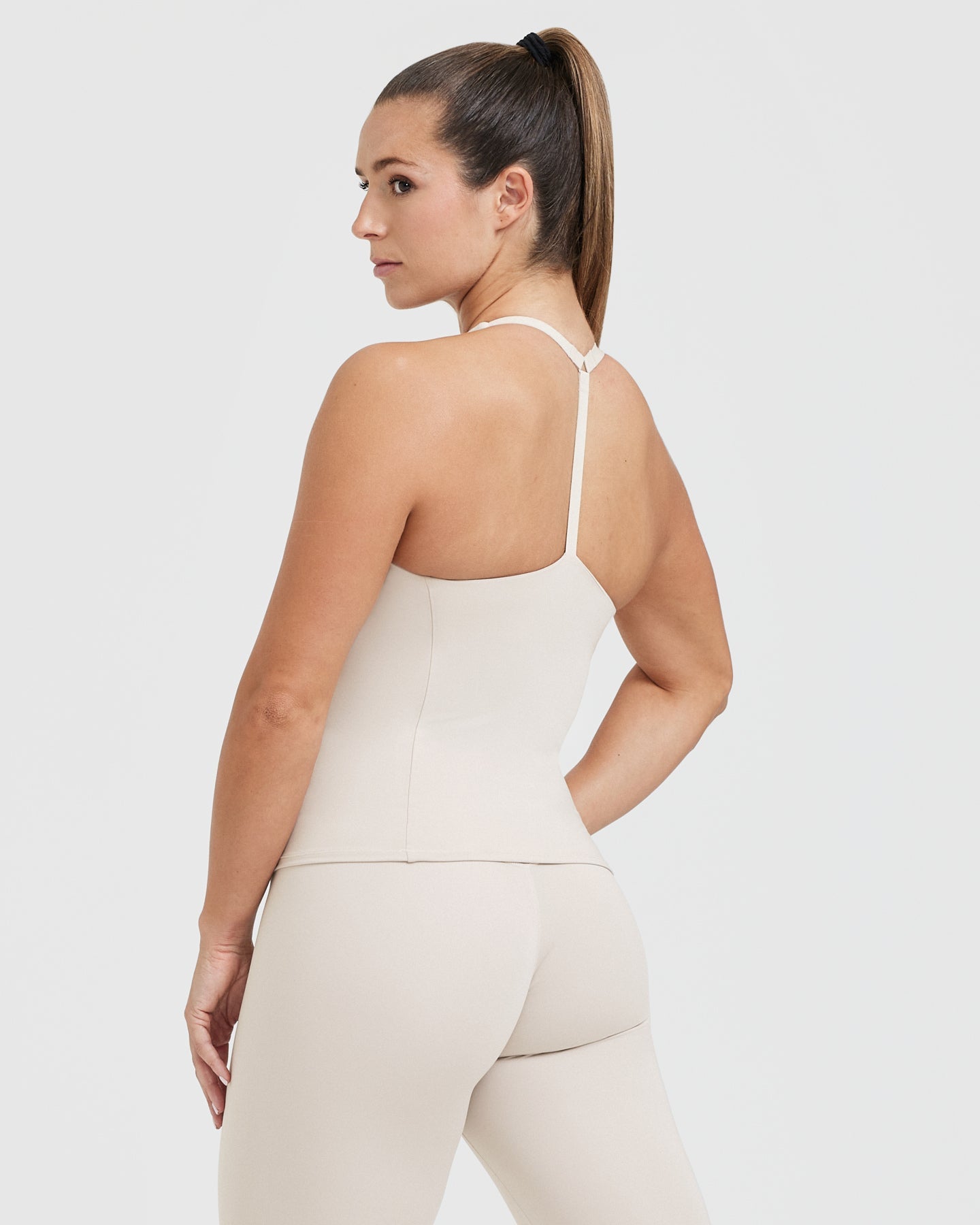 Timeless Square Neck Vest for Women - Elegant Sand Color Summer Layering Piece | Perfect for Office, Casual Outfits & Beach Cover-Up