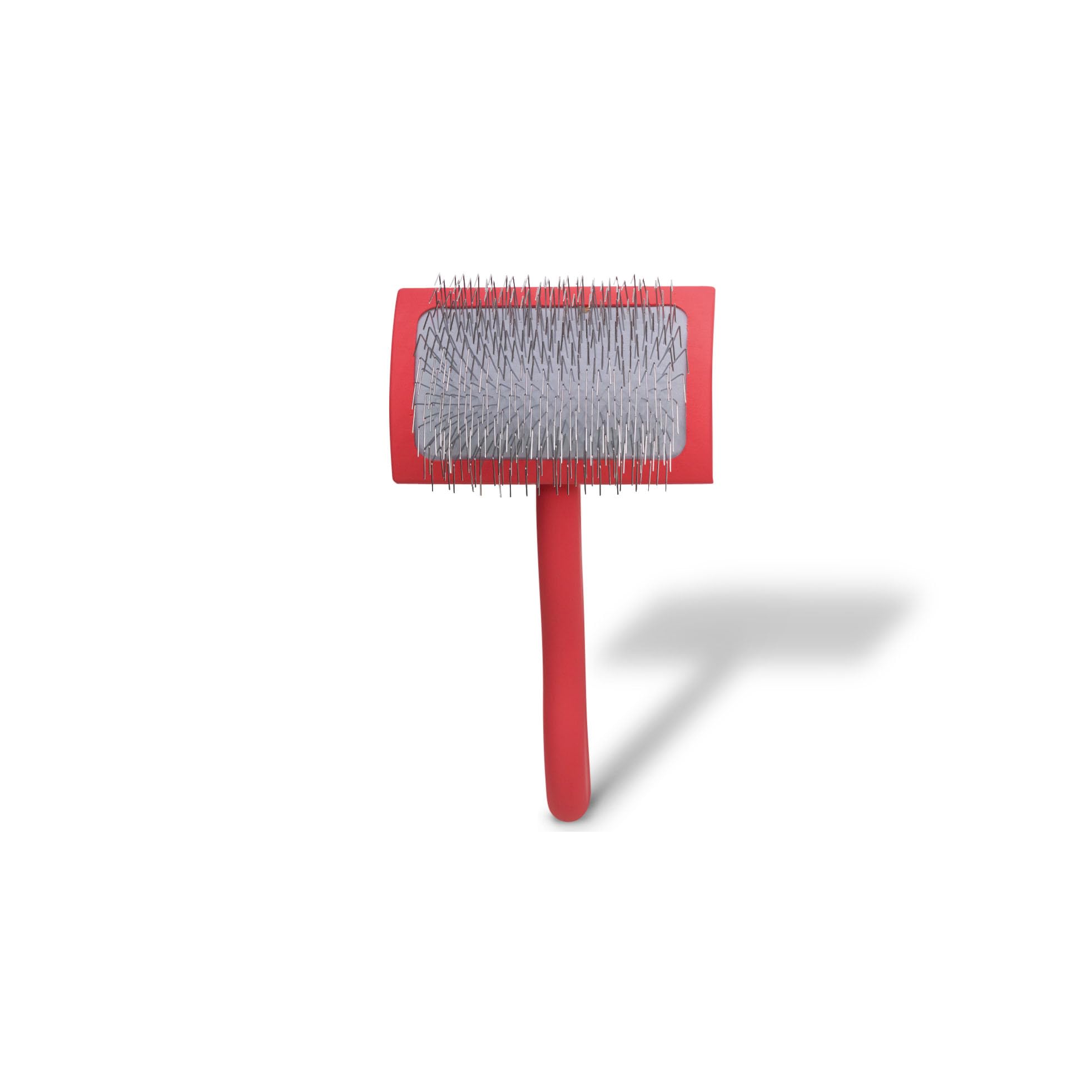 Chris Christensen Dog Brush Bundle: Ice on Ice Detangler & Finishing Spray for Elasticity & Strength + Big G Medium Slicker Brush for Fluffing and Detangling - Professional Grooming Kit for Long-Haired Dogs at Home or Salon