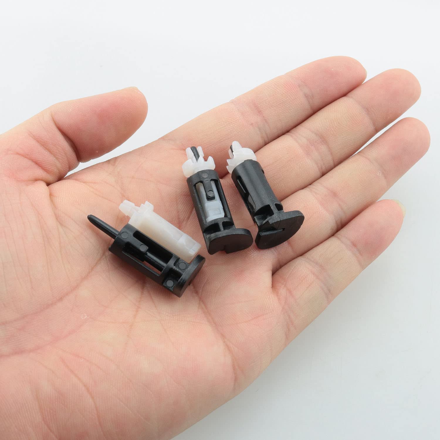 10Pcs Durable Mounting Clip Fan Coolers for Intel Socket LGA 775 CPU - Push Screw Fastener Pins for Secure Cooling Fan Installation | Perfect for PC Builds, Gaming Rigs & Computer Upgrades