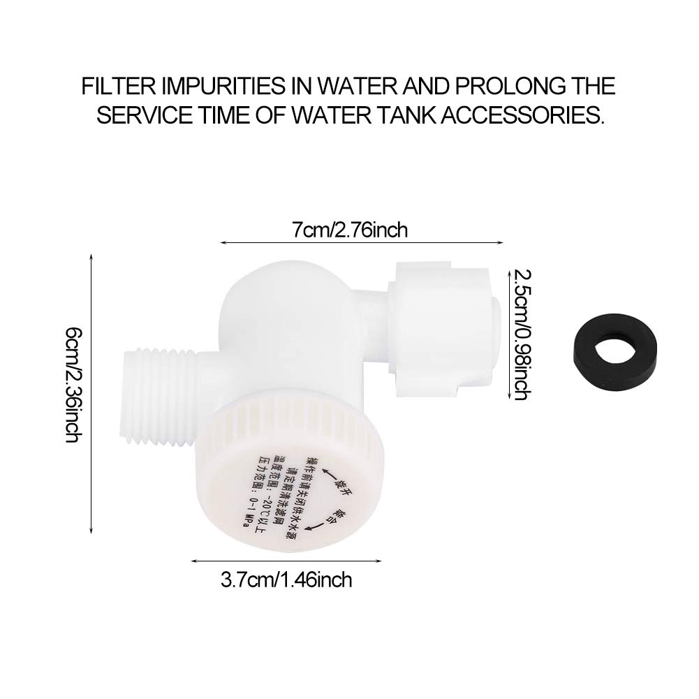 High-Quality Toilet Mesh Filter - G1/2 Male Thread Debris Prevention for Clean Water Supply | Bathroom Plumbing & Home Maintenance Solution