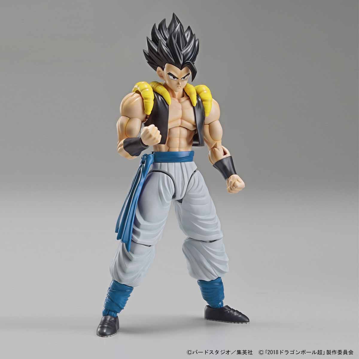 Figure Rise Standard Dragon Ball Super Super Saiyan God Super Saiyan Gogeta Plastic Model Kit - Build & Display Your Favorite DBZ Fusion Warrior for Anime Collectors & Action Figure Enthusiasts