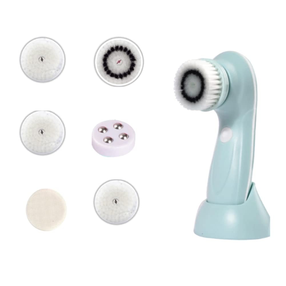 Sefton Ultrasonic Facial Cleansing Brush - Electric Sonic Rotating Massager for Deep Pore Cleaning, Blackhead Removal & Skin Exfoliation | Perfect for Daily Skincare Routine & Spa-Like Treatment at Home