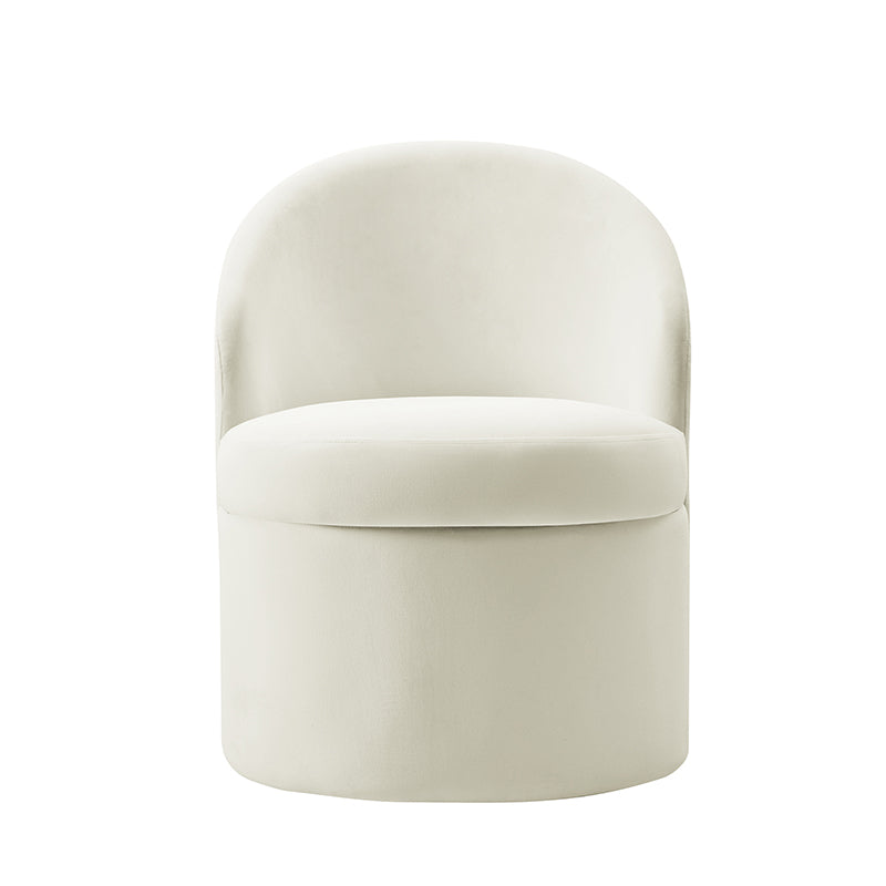 Elegant Vanity Chair with Storage - Upholstered Makeup Stool with Hidden Compartment for Bedroom, Dressing Room & Beauty Salon - Perfect for Cosmetics, Jewelry & Accessories Organization