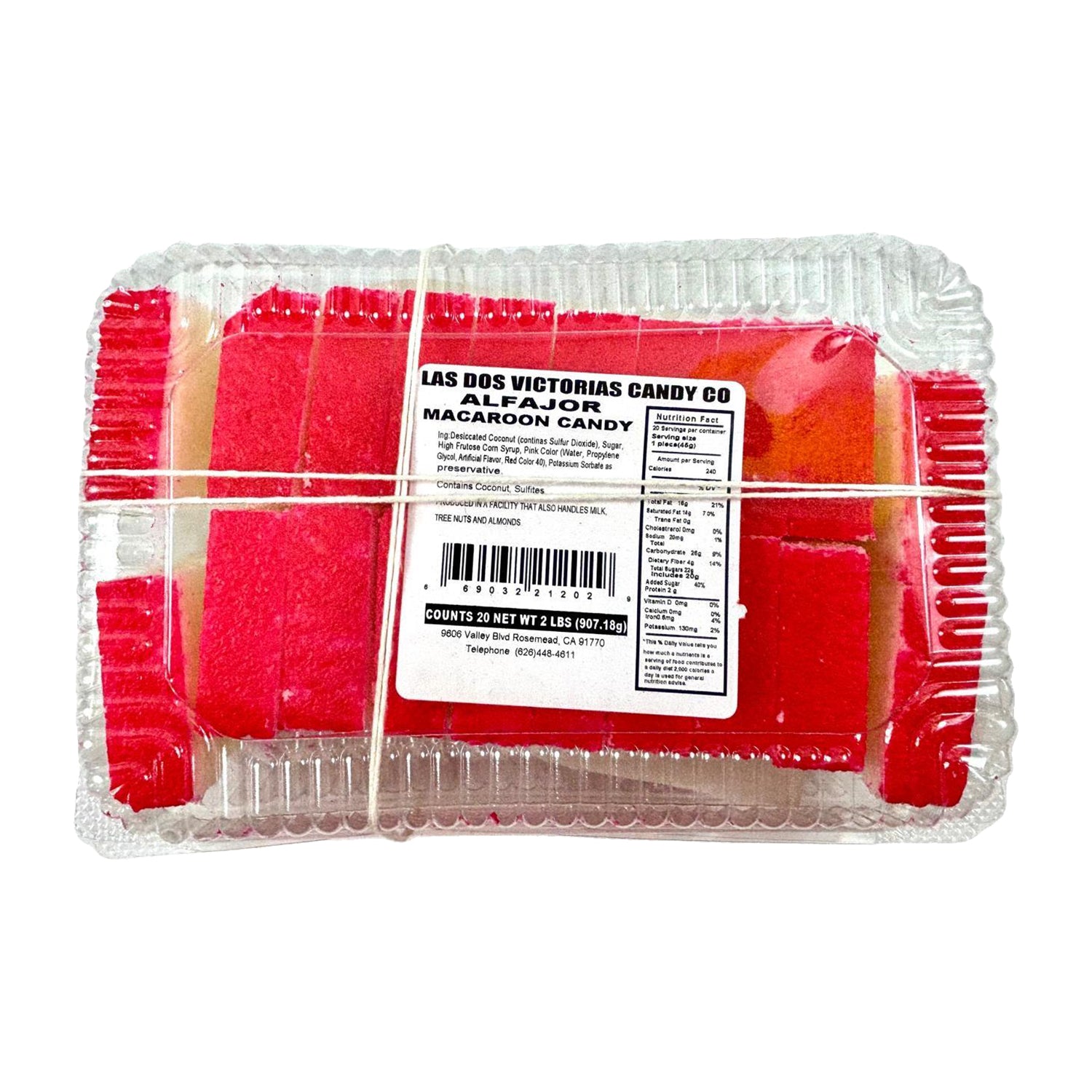 Las Dos Victorias Alfajores | 20 Count Box | Delicious Argentine Cookies | Perfect for Gifts, Parties & Coffee Time