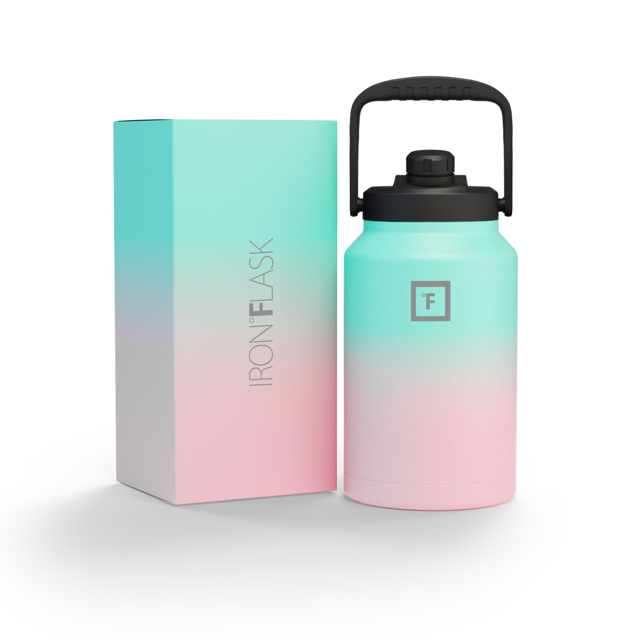 1 Gallon BPA-Free Water Bottle with Spout Lid - Large Capacity Leakproof Jug for Gym, Hiking, Camping & Outdoor Activities