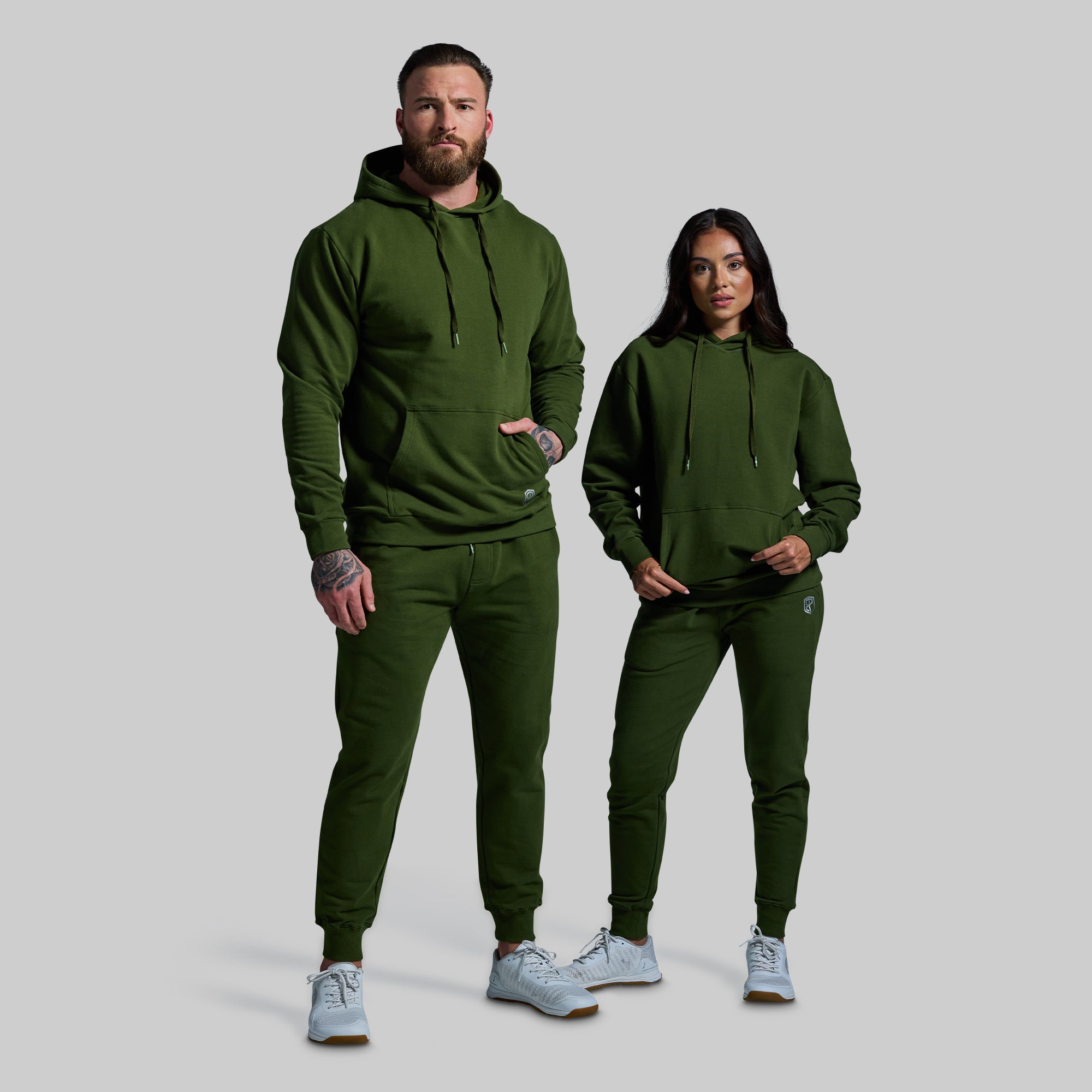 Premium Unisex Hoodie - Military Green | Soft & Comfortable Pullover for Men & Women | Perfect for Casual Wear, Outdoor Activities & Layering in Cool Weather