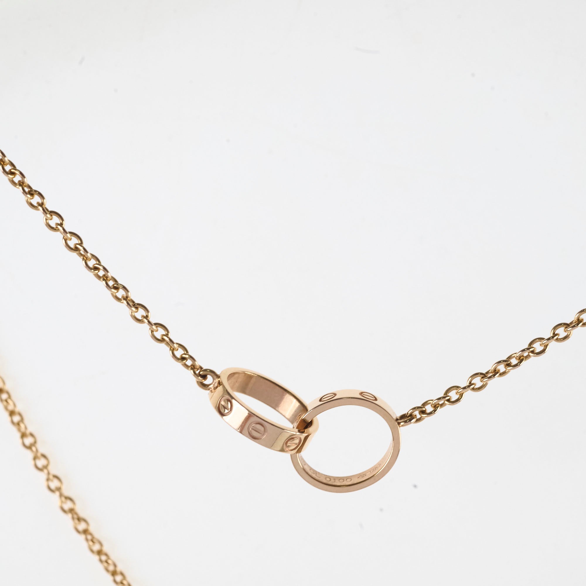 Cartier Baby Necklace in 18K Rose Gold - Elegant & Hypoallergenic Jewelry for Infants & Toddlers | Perfect for Christening, Birthdays & Special Occasions