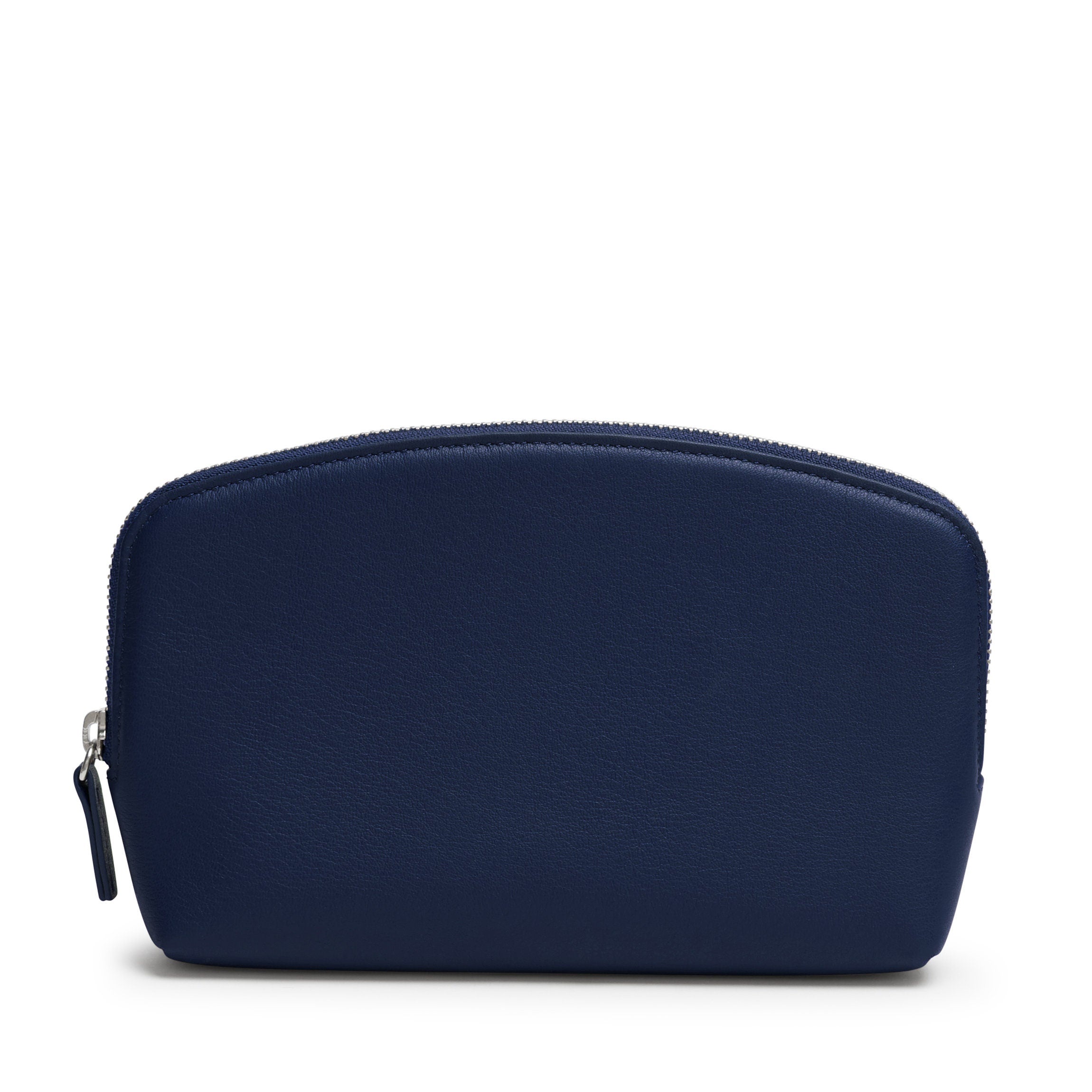 Medium Makeup Pouch Navy Blue - Waterproof Cosmetic Bag for Travel & Daily Use | Perfect for Makeup Brushes, Lipsticks & Skincare Essentials