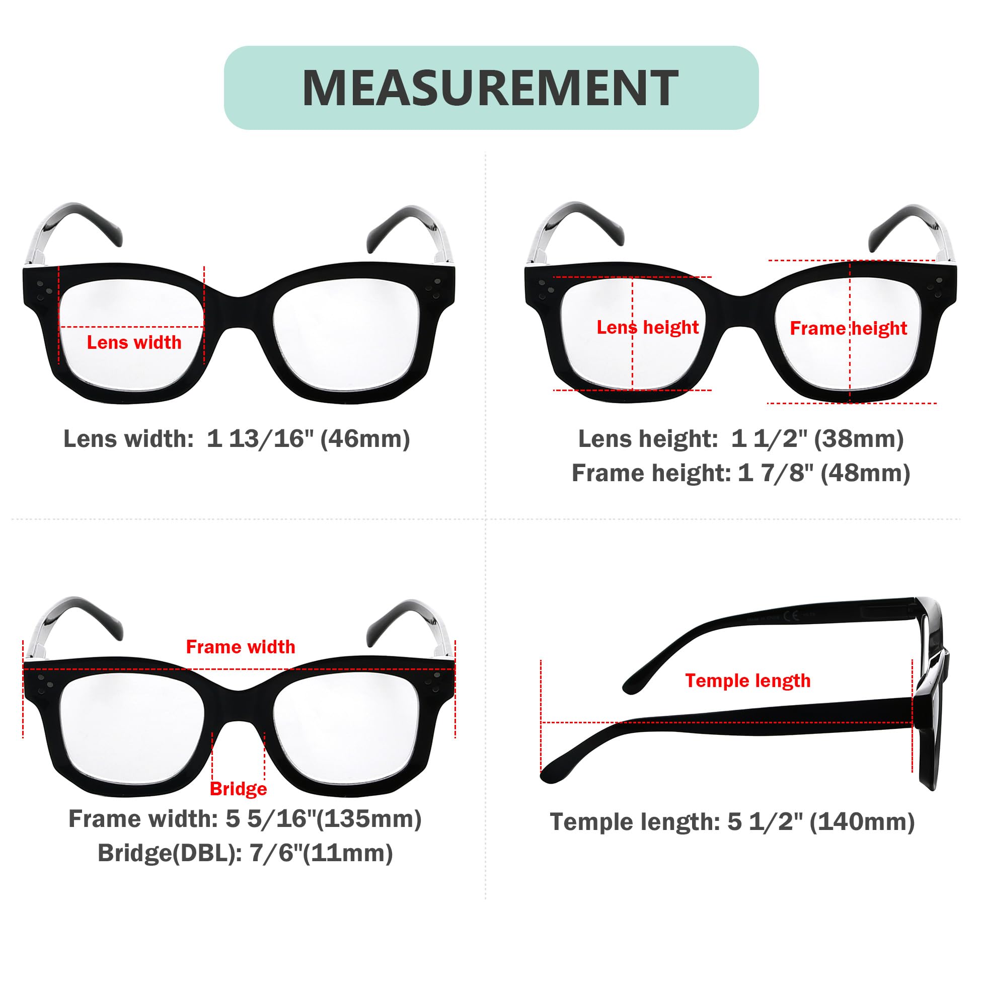Eyekepper Photochromic Reading Glasses for Women - Lightweight Transition Lenses +1.75 Strength - Perfect for Indoor/Outdoor Reading, Driving & Computer Use