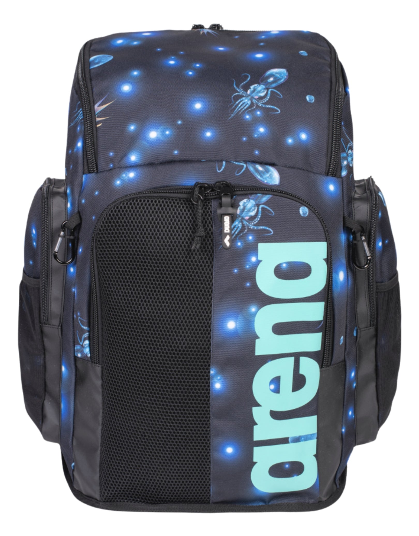 Spiky III Aqua Allover Team 45L Waterproof Backpack - Limited Edition for Hiking, Travel & Outdoor Adventures