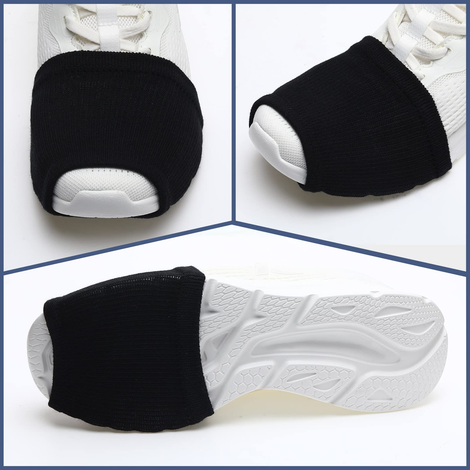 Haysandy 8 Pairs Non-Slip Dance Shoe Covers for Women - Breathable Over Shoes Socks for Ballet, Jazz, Ballroom & Latin Dancing - Perfect for Practice, Performances & Dance Classes