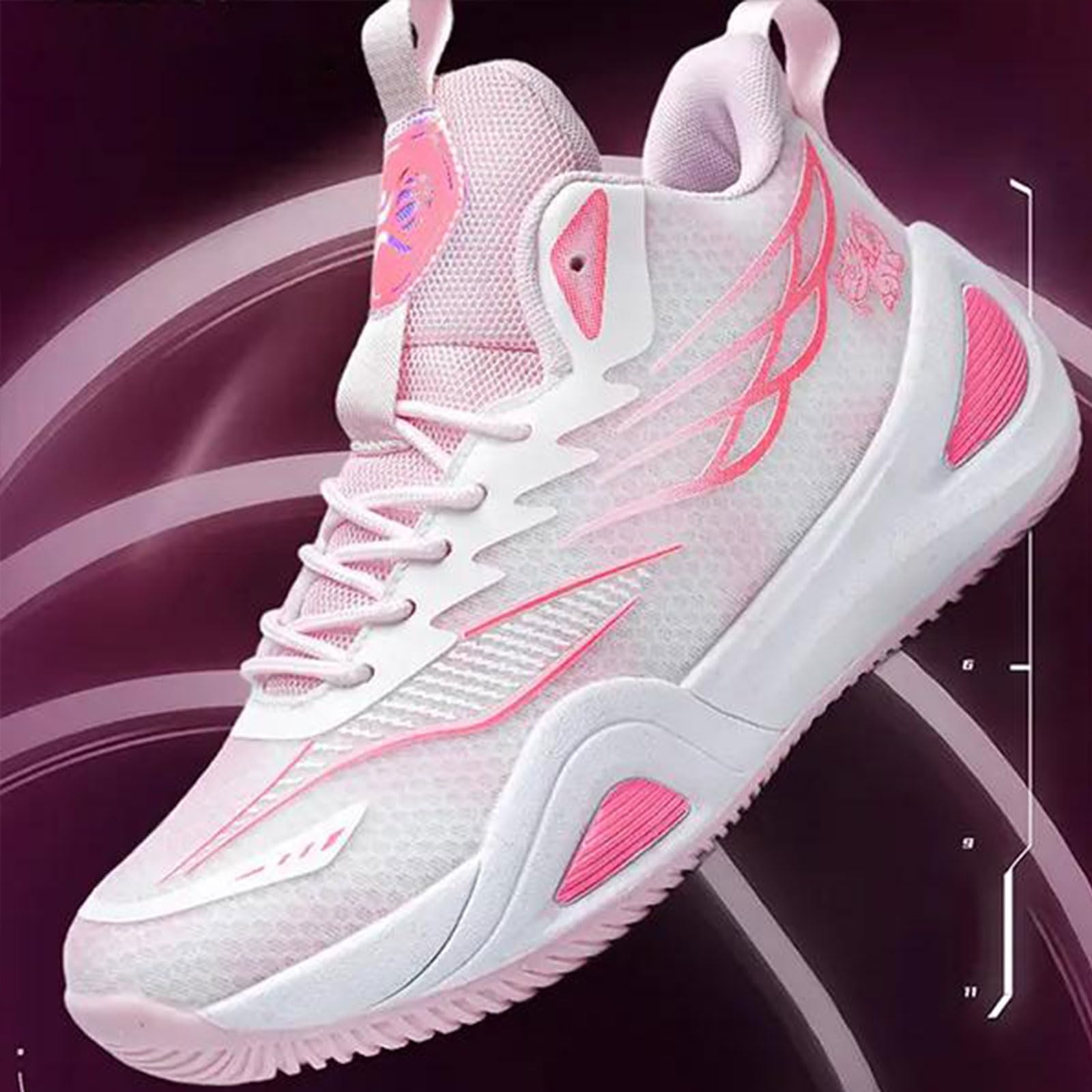 **High-Top Basketball Shoes for Men & Women - Breathable, Non-Slip Outdoor Sneakers for Sports, Running & Casual Wear**    (Note: This optimized title includes keywords like 