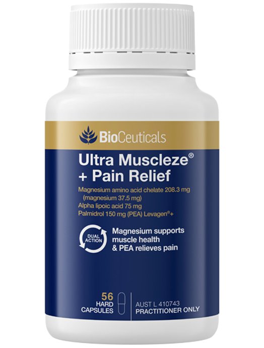 BioCeuticals Ultra Muscleze+ - Fast-Acting Pain Relief Cream for Muscle & Joint Pain - Soothes Soreness After Workouts, Sports & Daily Activities