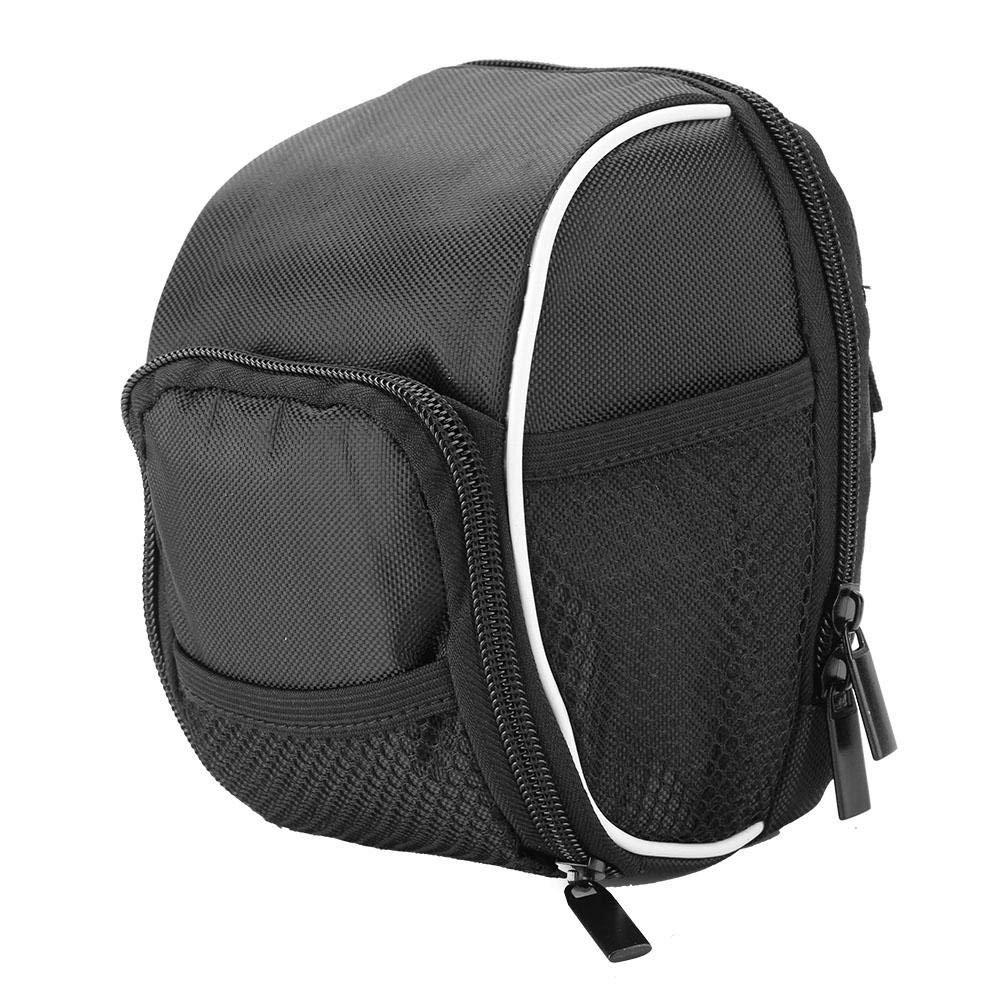 Gorgeri Bike Front Bag - 1680D Polyester Waterproof Cycling Handlebar Bag with Quick Release for Mountain & Road Bikes - Perfect for Commuting, Touring & Outdoor Adventures