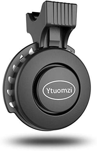 USB Rechargeable Electric Bike Horn - 120dB Loud Waterproof Bicycle Bell with 3 Alert Modes for Mountain & Road Bikes, Scooters (22-31.8mm Handlebar) - Perfect for Commuting, Cycling Safety & Urban Riding