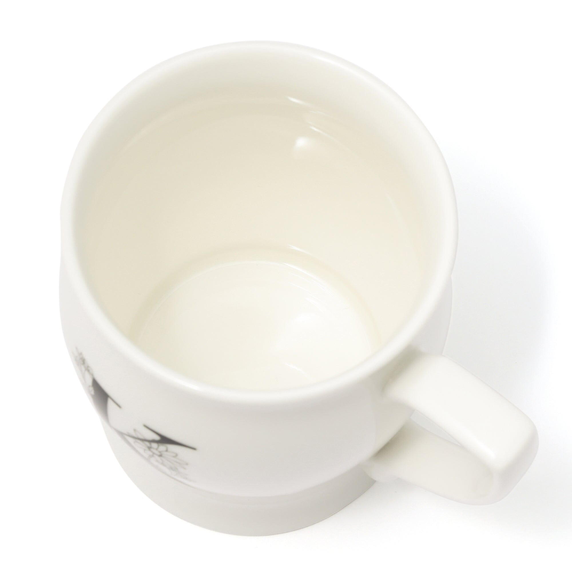 Initial Mug Flower K - Personalized Ceramic Coffee Cup with Floral Design - Perfect for Gifts, Home Decor & Office Use