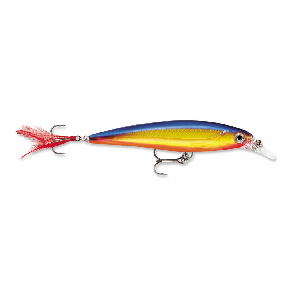Rapala XR08 X Rap Fishing Lures - Topwater Plugs for Bass, Walleye & Pike - Perfect for Freshwater & Saltwater Angling