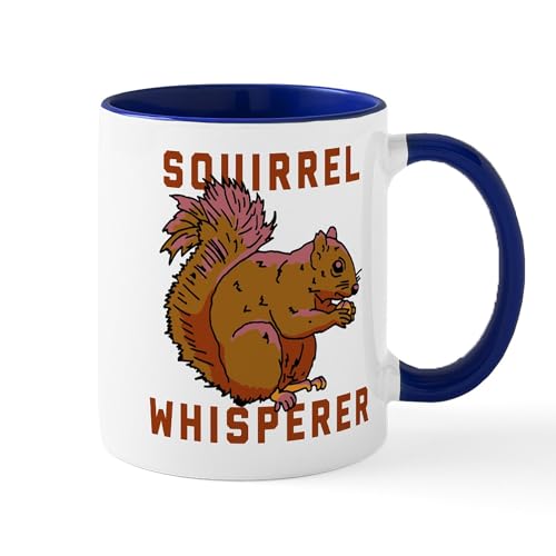 White/Navy Inside - Squirrel Whisperer