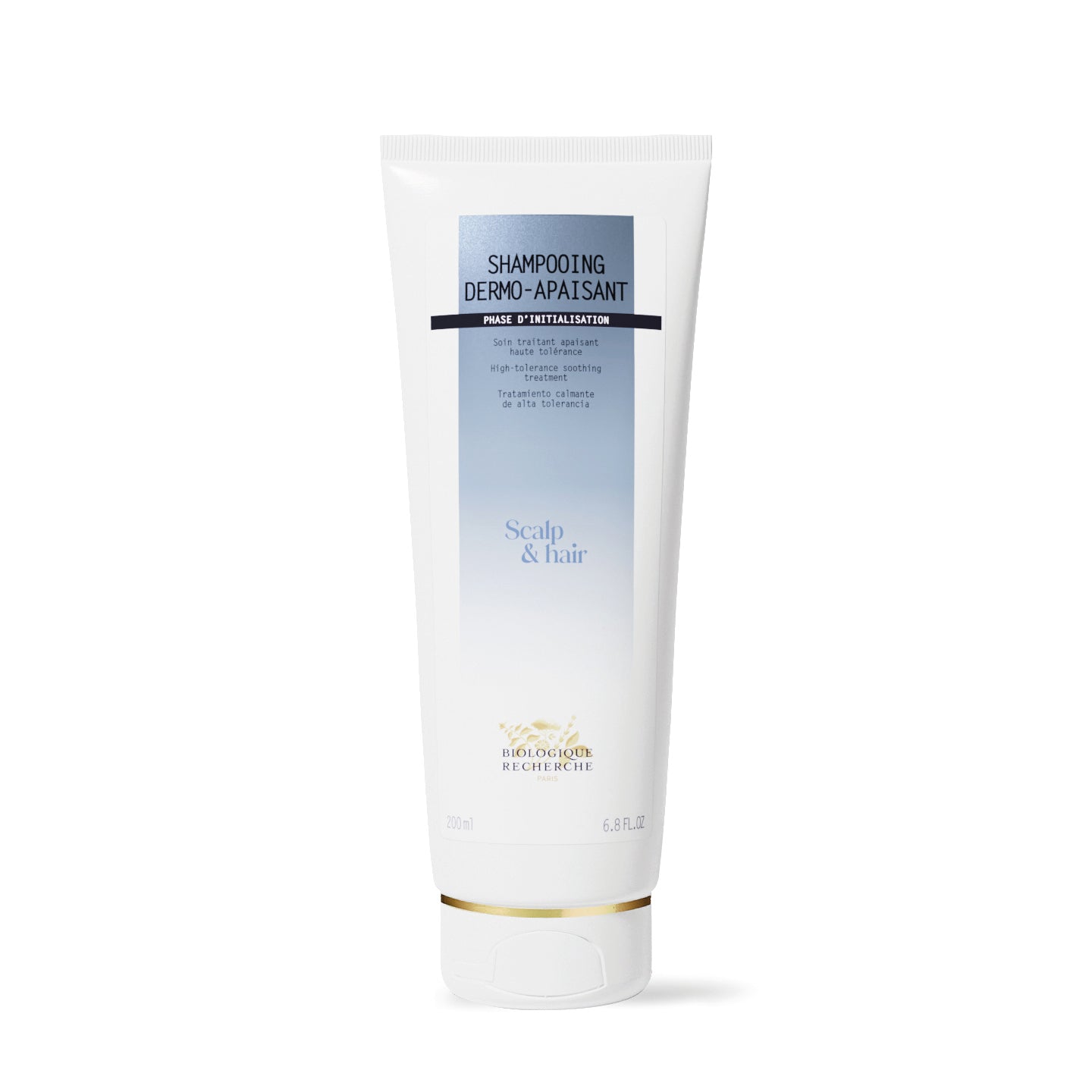 Dermo Calming Shampoo for Sensitive Scalp - High Tolerance Soothing Treatment | Gentle Hair Care for Daily Use & Post-Chemical Treatment Recovery
