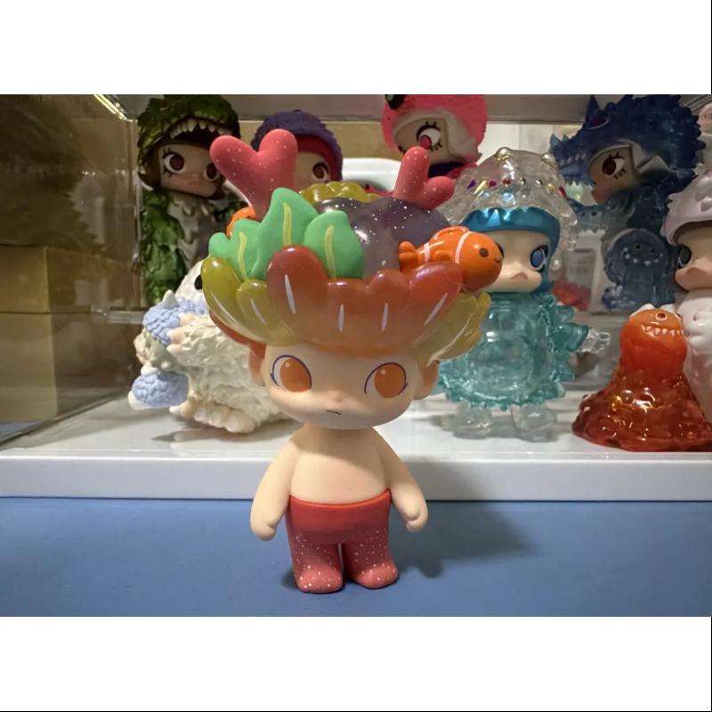 DIMOO Aquarium Series Coral Figurine - Collectible Underwater Decor for Home, Office & Fish Tank - Perfect for Aquarium Enthusiasts & Disney Fans