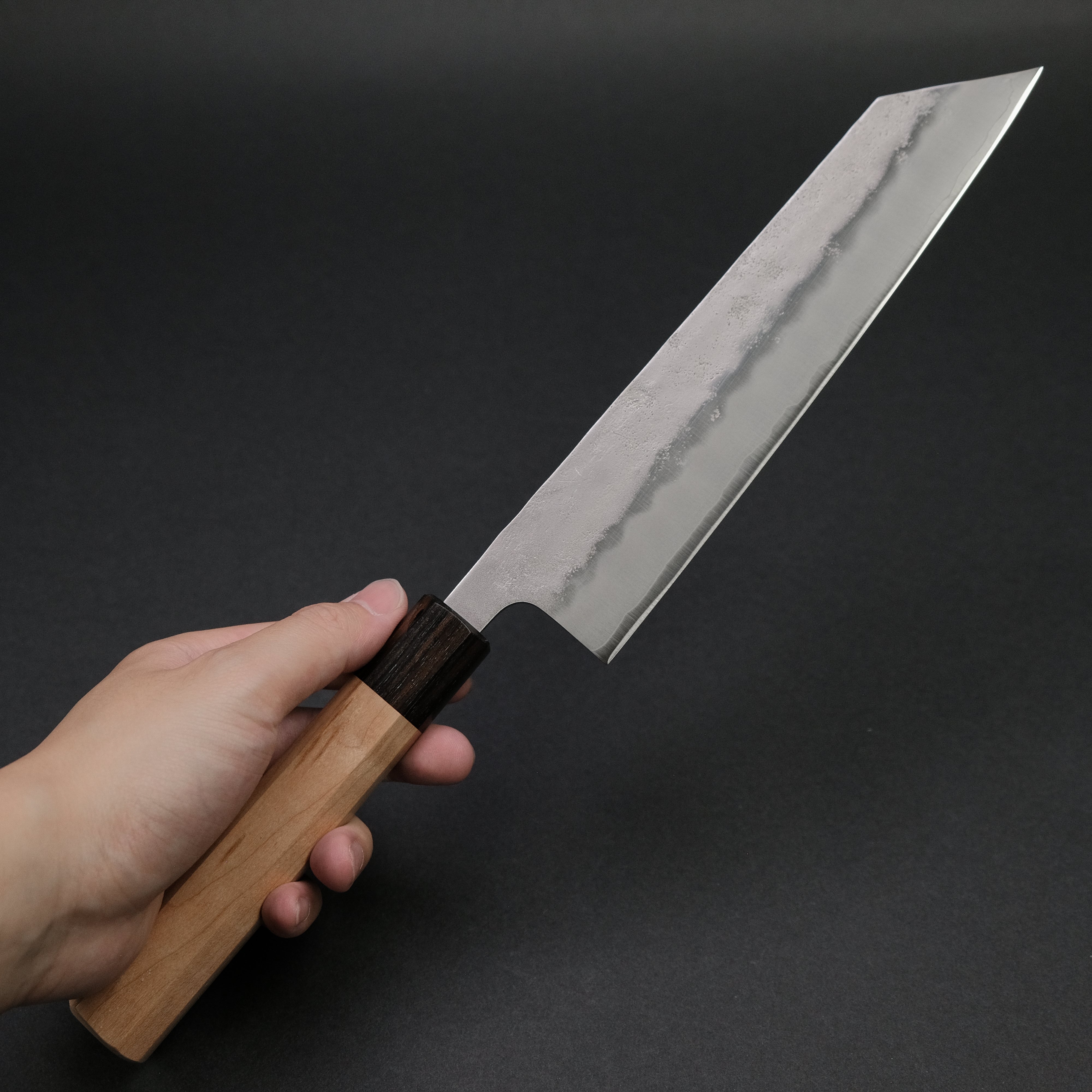 Hitohira Futana S3 Nashiji Kiritsuke Gyuto 210mm Japanese Chef Knife - High Carbon Stainless Steel Blade with Cherry Wood Handle - Perfect for Slicing, Dicing & Precision Cooking