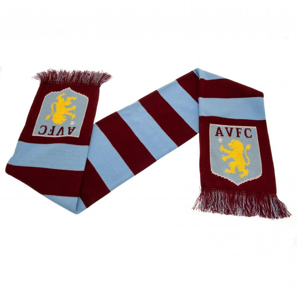 Aston Villa FC Football Scarf - Official Team Colors, Premium Knit Material - Perfect for Match Days, Gifts & Fan Support