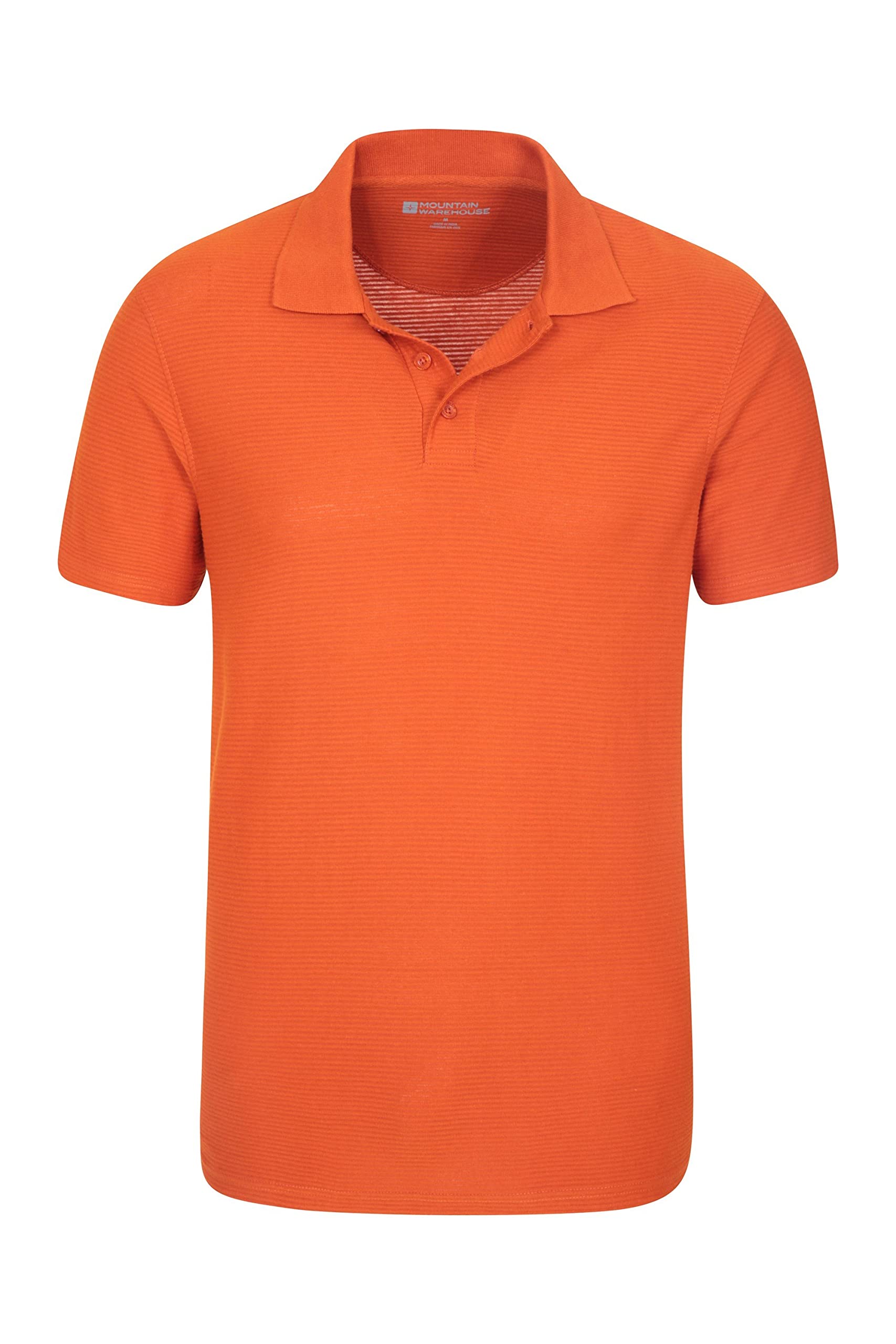 Mountain Warehouse Strand Men's Polo Shirt - UPF 30+ Sun Protection Quick-Dry Golf Shirt for Outdoor Sports & Casual Wear