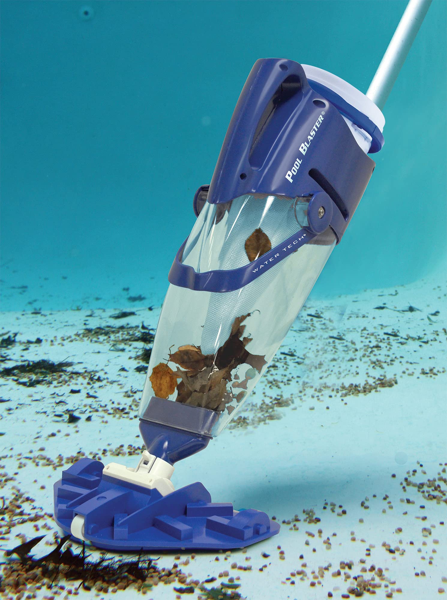 POOL BLASTER Centennial Cordless Pool Vacuum with Pole Set - XL Debris Capacity & Advanced Filtration, Handheld Rechargeable Pool Cleaner for Sand, Silt & Leaves in Inground & Above Ground Pools | Perfect for Quick Pool Maintenance & Seasonal Cleaning