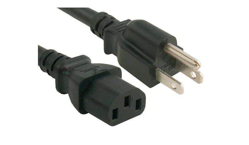 Angel ® Power Cord - Universal AC Power Cable for Home & Office Electronics - Perfect for Laptops, Monitors, Printers & More
