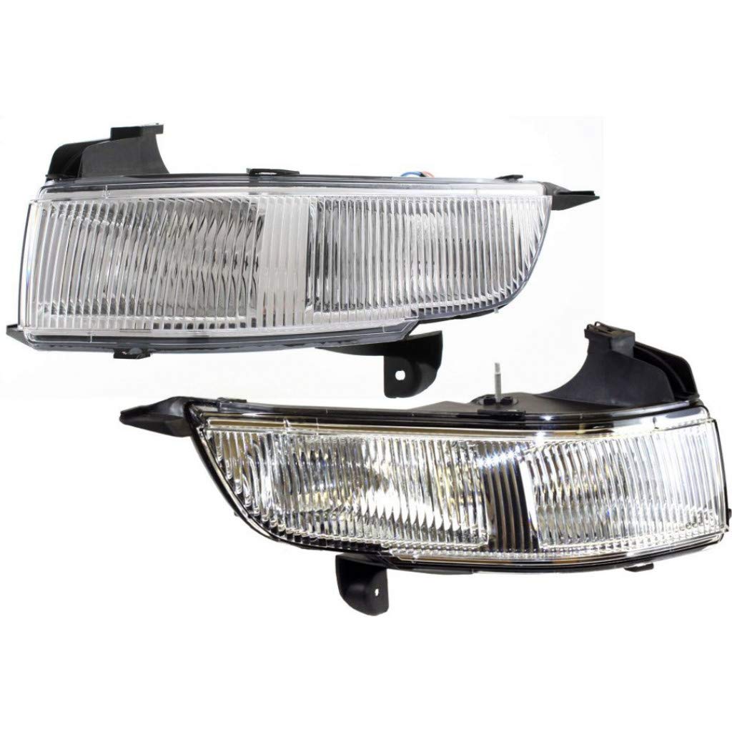 2006-2011 Cadillac DTS Fog Lights Pair - Driver & Passenger Side Replacement Lamps (GM2592159 GM2593159 25797625 25764378) - Perfect for Night Driving & Enhanced Visibility in Low Light Conditions