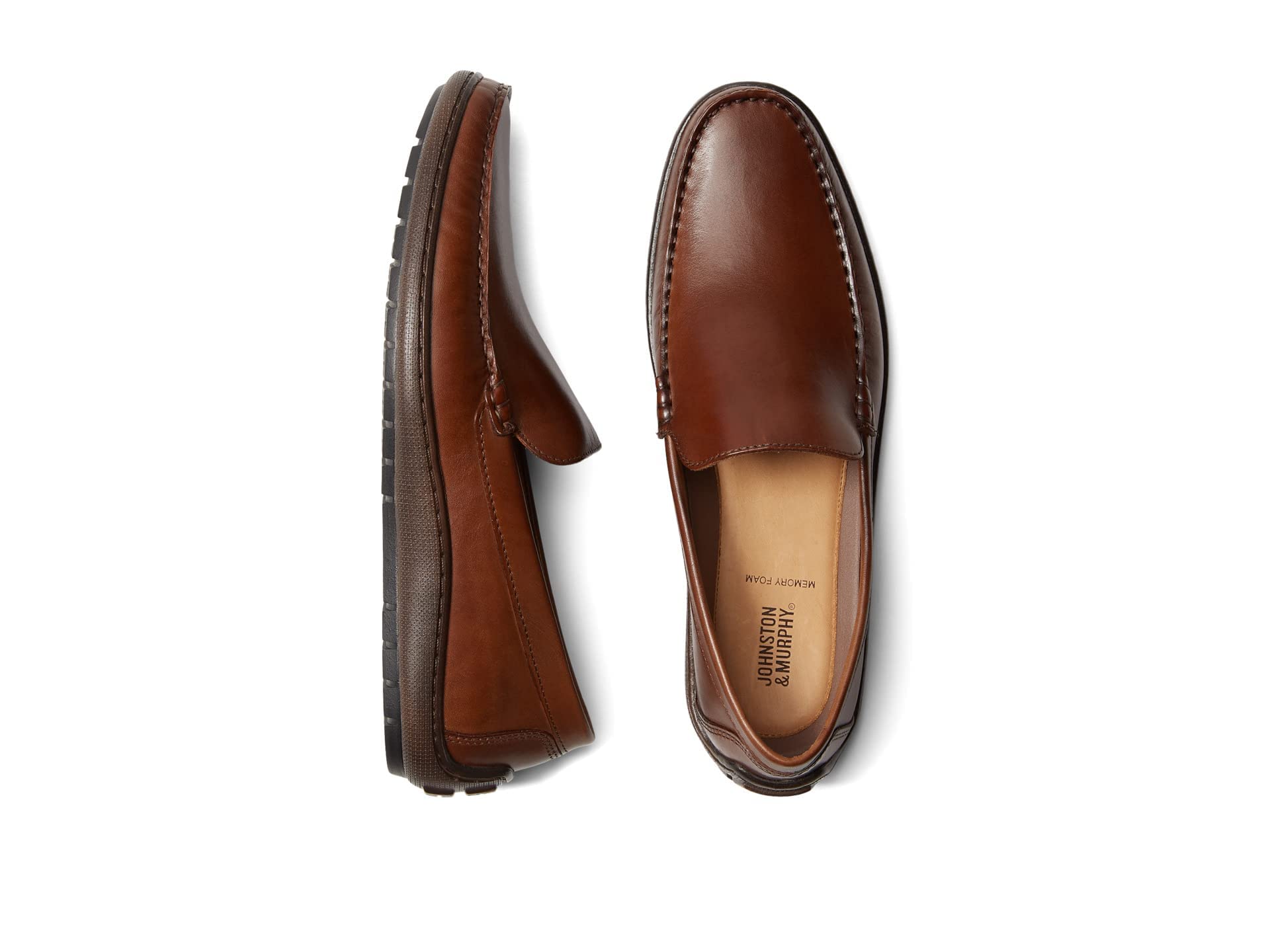 Johnston & Murphy Men's Nichols Venetian Loafers - Comfortable & Stylish Dress Shoes for Business, Office & Casual Wear
