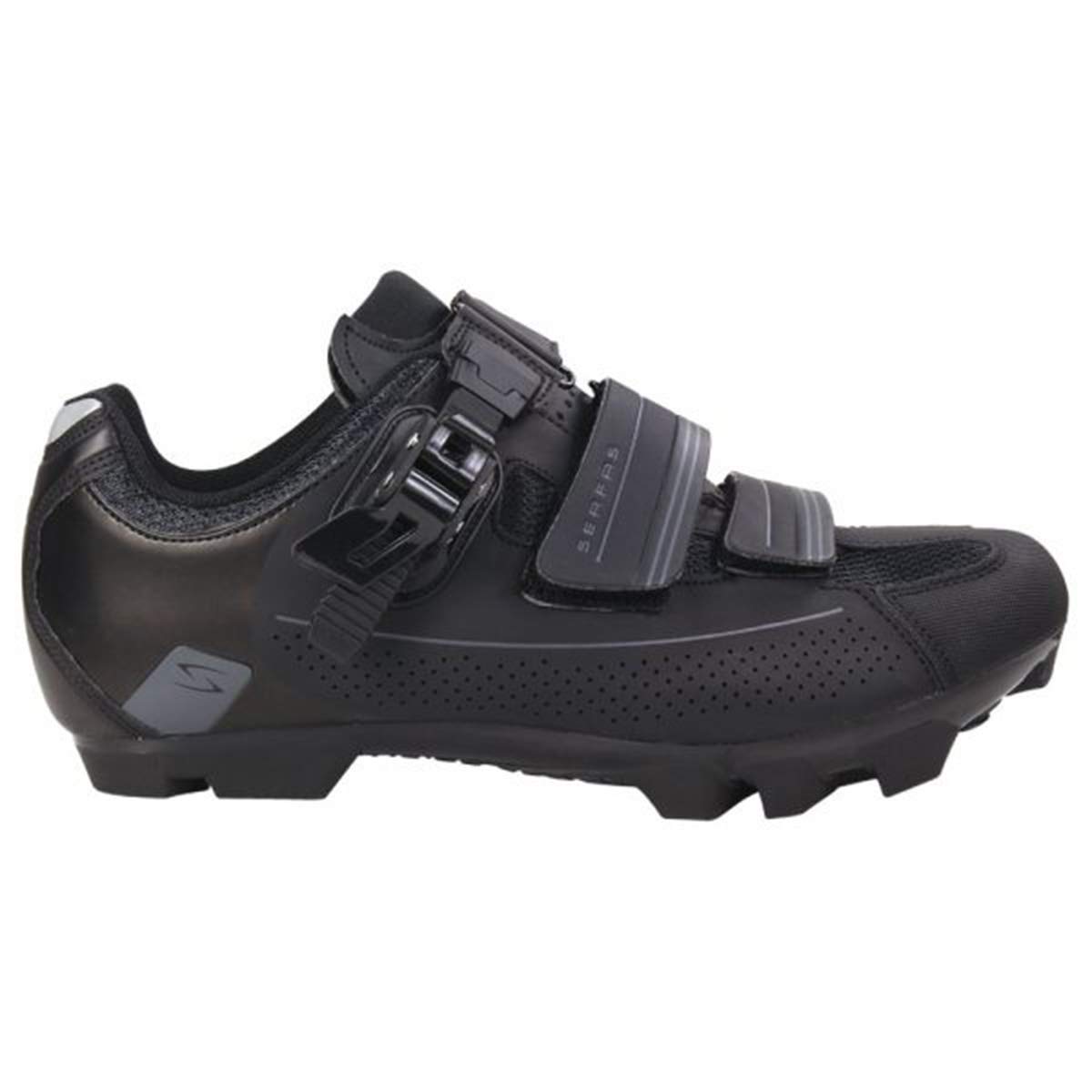 Serfas Switchback Women's Mountain Bike Shoes - Black Size 39 | Comfortable & Durable MTB Cycling Shoes for Trail Riding & Commuting