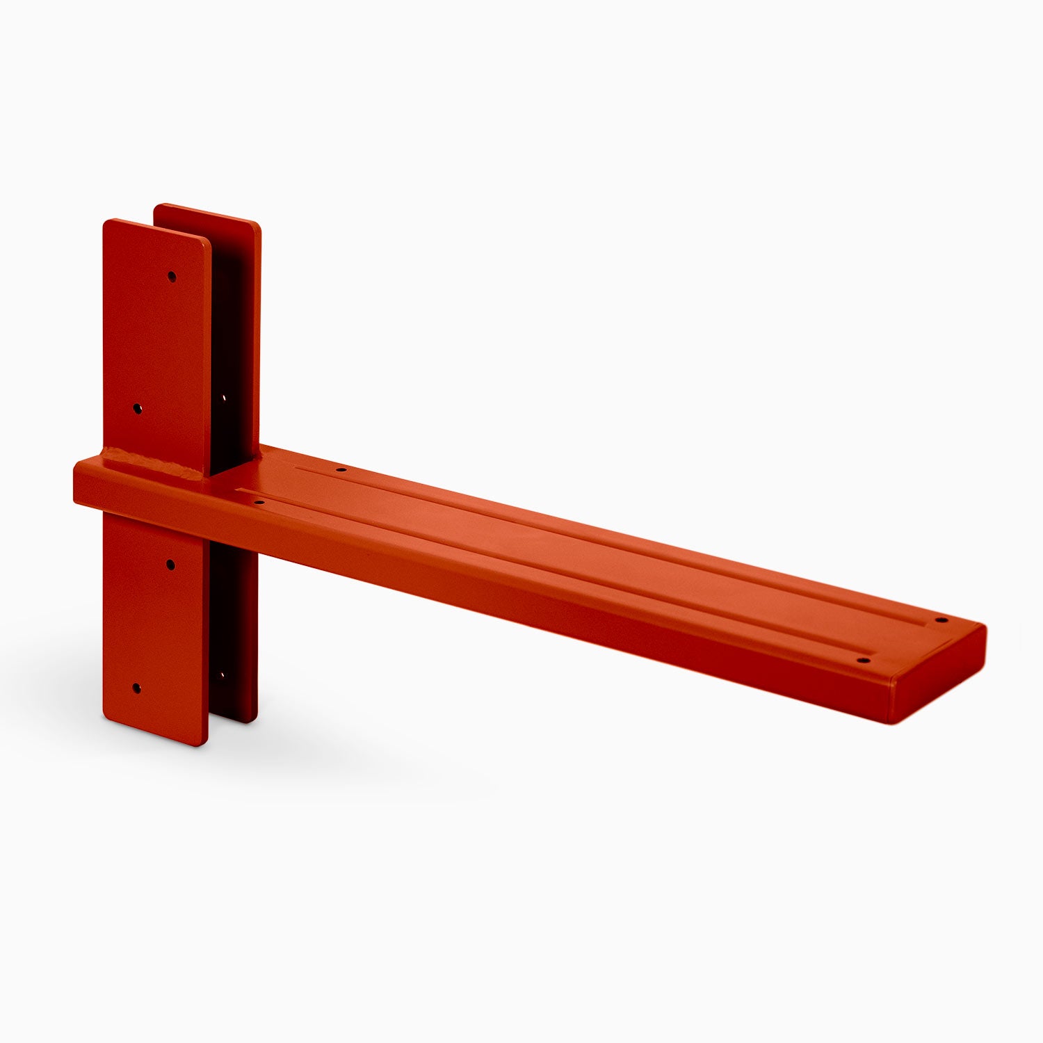 Yuri XD Floating Desk Bracket - Heavy Duty Powder Coated Steel Wall Mounted Shelf Bracket for Home Office, Kitchen, Bathroom - Perfect for Floating Desks, Shelves and Countertops