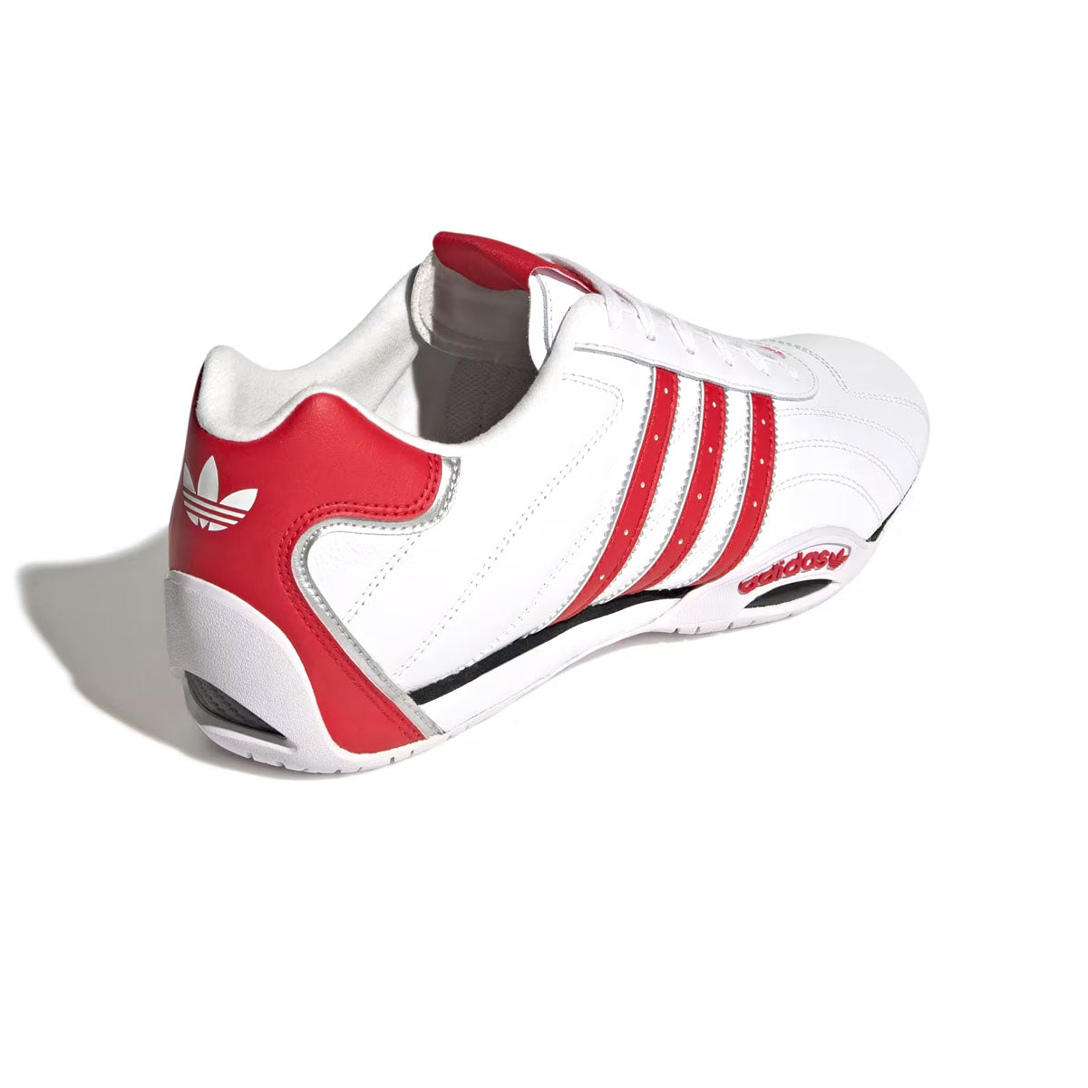 Adiracer Lo Sneakers - Cloud White & Better Scarlet | Lightweight Comfortable Running Shoes for Men & Women | Perfect for Jogging, Gym Workouts & Casual Wear